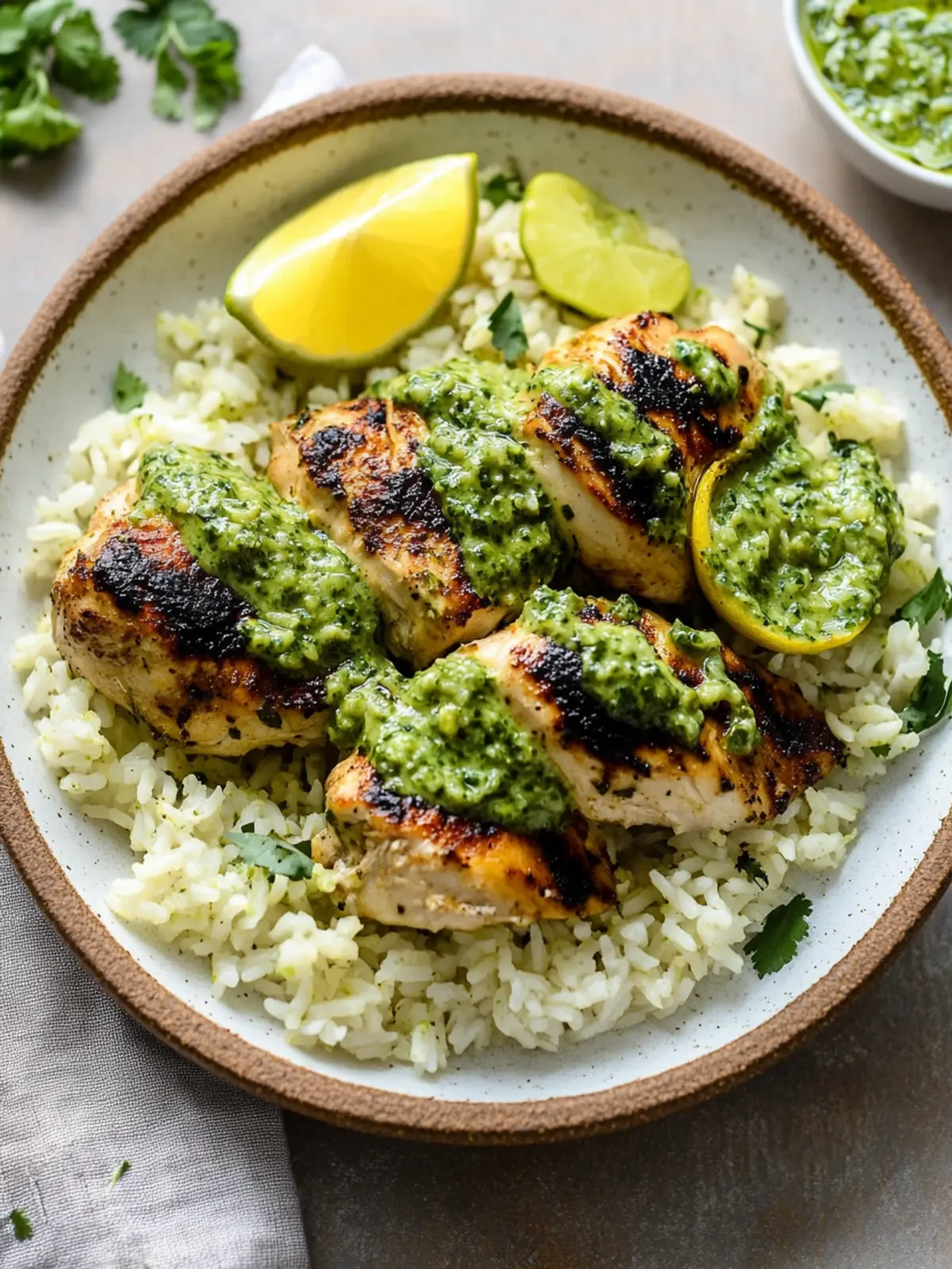 Peruvian Chicken and Rice with Green Sauce You'll Crave 3 Peruvian Chicken and Rice with Green Sauce