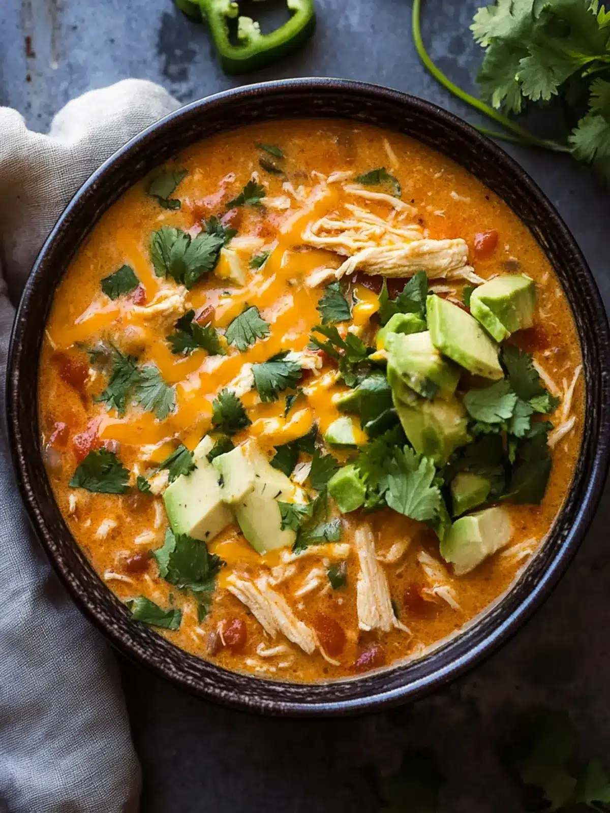 Delicious Buffalo Chicken Chili: Cozy Comfort in a Bowl 5 Buffalo Chicken Chili