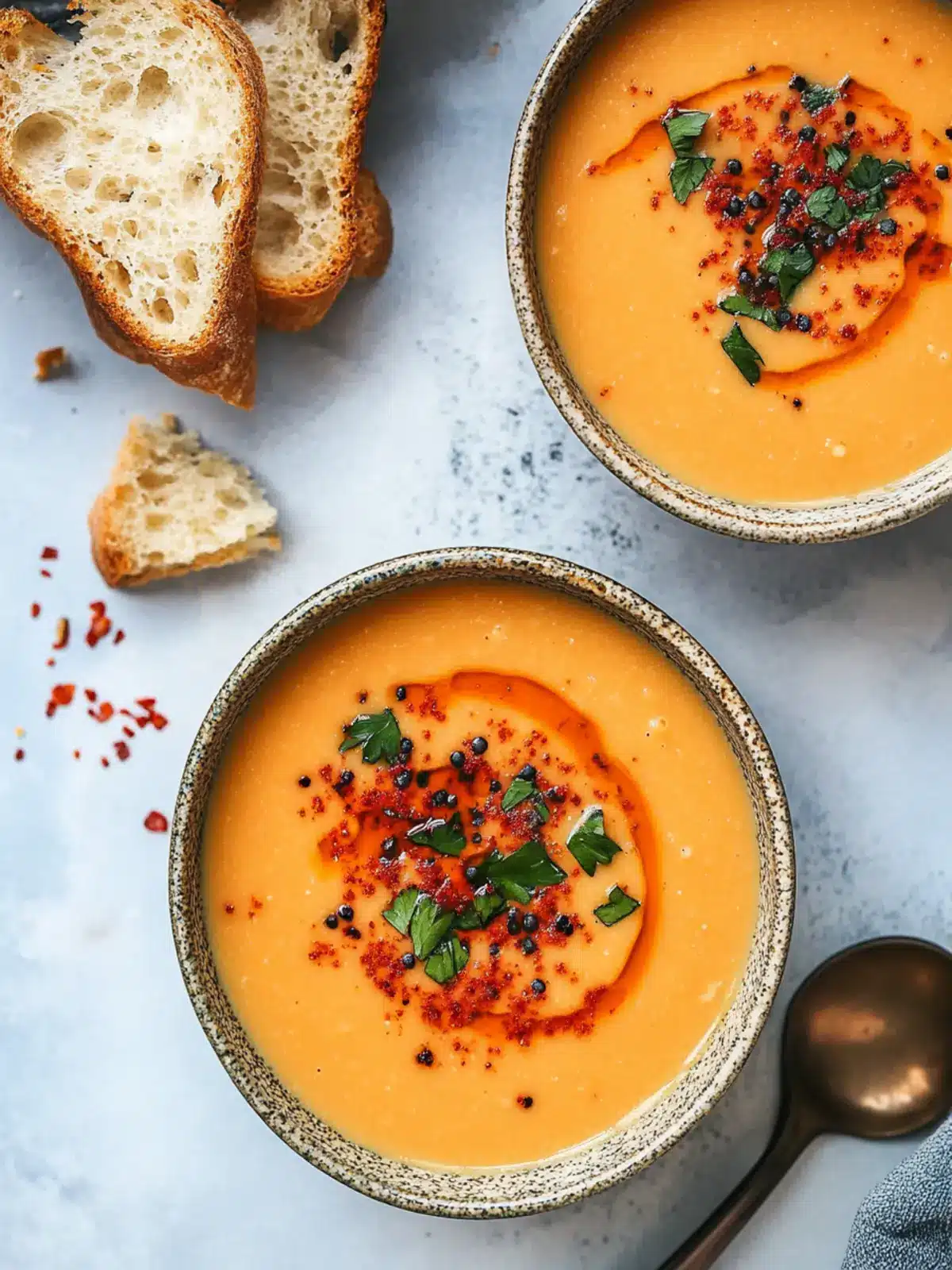 Creamy Turkish Red Lentil Soup for Heartwarming Comfort 3 Creamy Turkish Red Lentil Soup