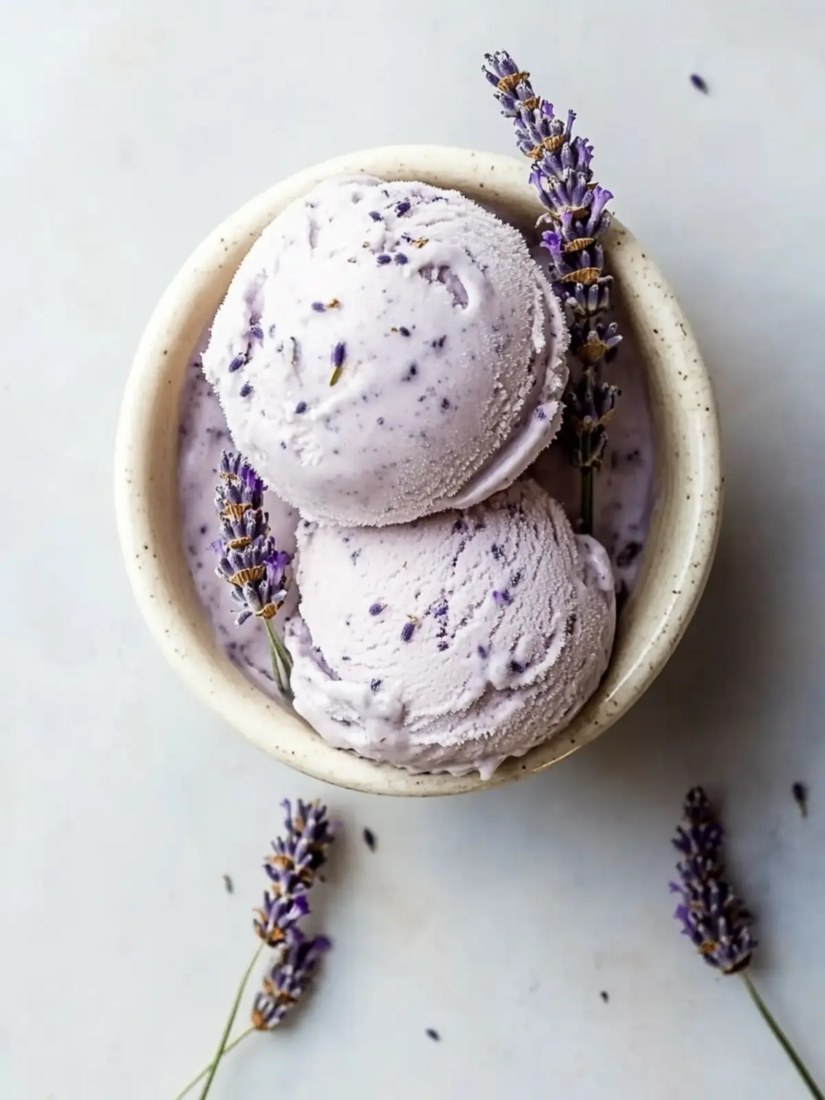 Lavender Ice Cream: A Refreshing Twist for Homemade Bliss 2 Lavender Ice Cream