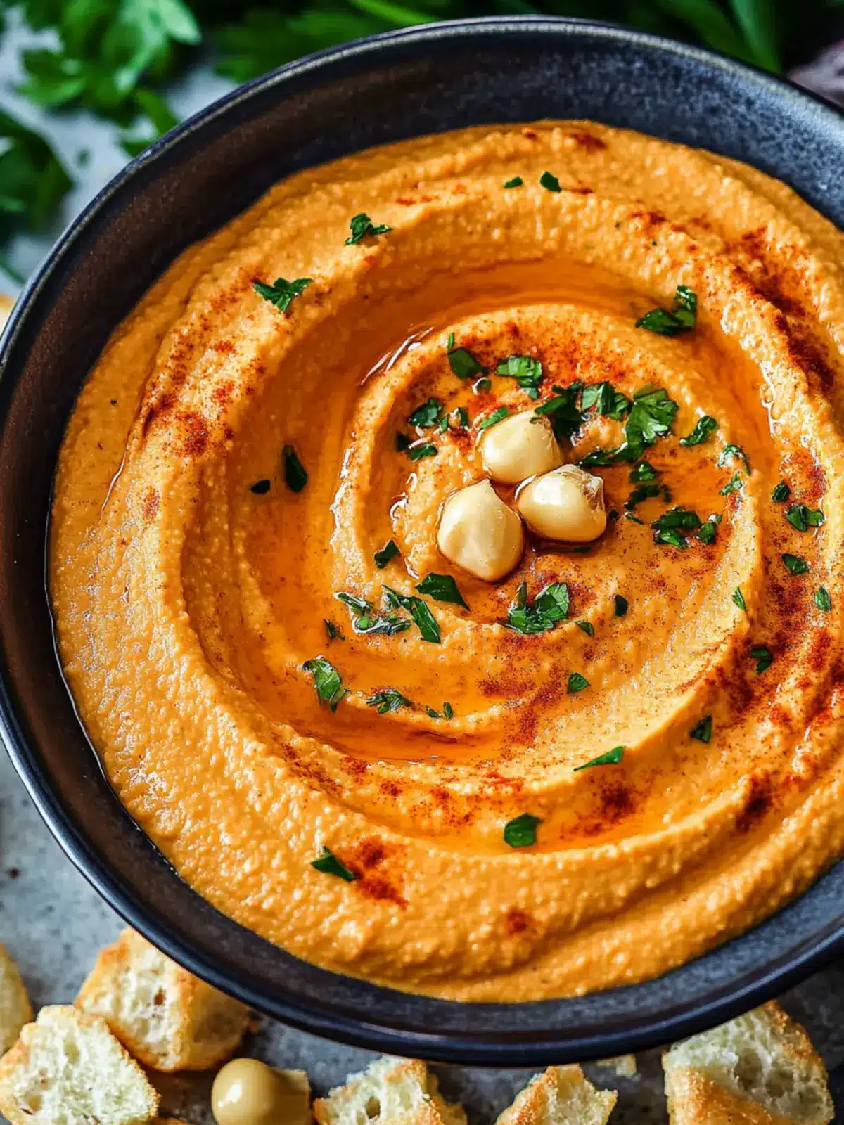 Spicy Harissa Pepper Hummus That Will Spice Up Snack Time 3 Spicy Harissa Pepper Hummus