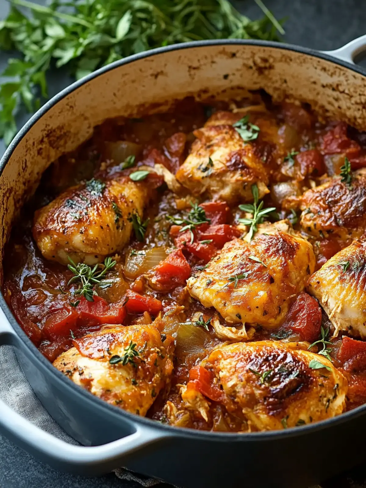 Irresistible One-Pot Italian Chicken Casserole Delight 5 One-pot Italian chicken casserole