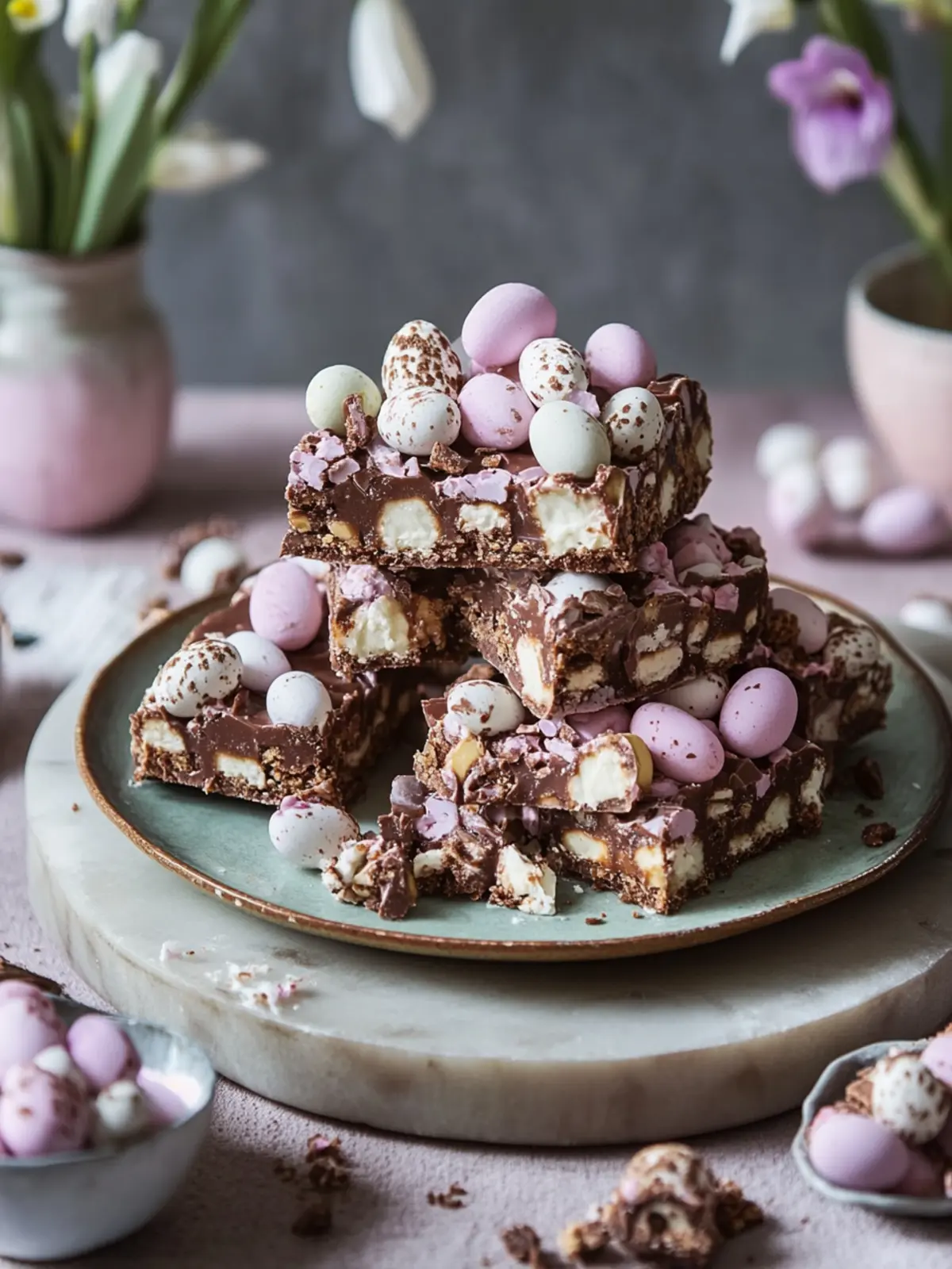 Easter Rocky Road: A Sweet Surprise for Chocolate Lovers 5 Easter rocky road