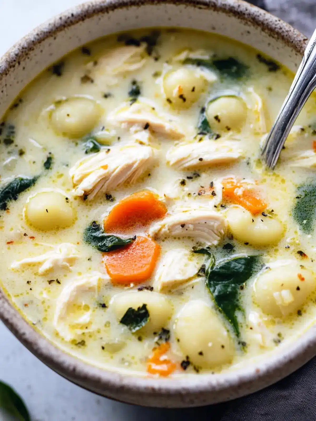 Copycat Olive Garden Chicken Gnocchi Soup You’ll Crave Daily 3 Copycat Olive Garden Chicken Gnocchi Soup