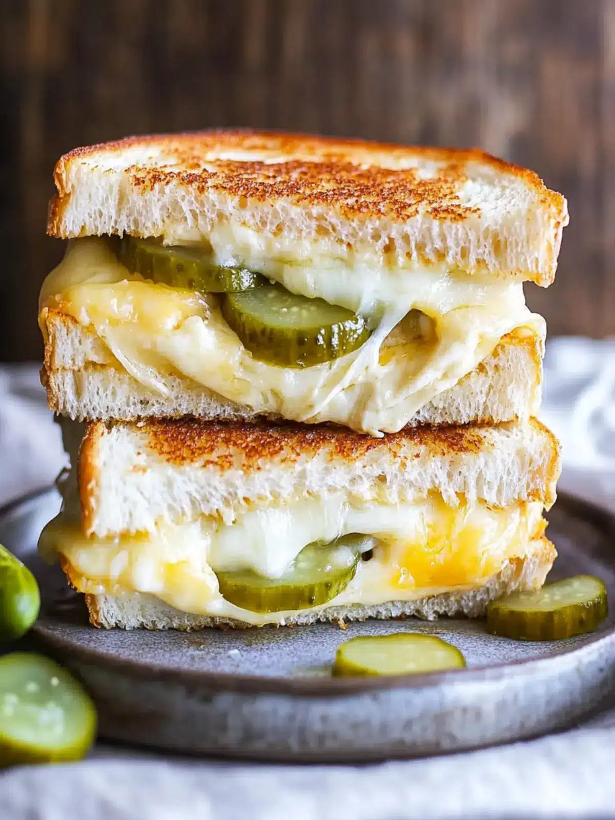 Delicious Pickle Grilled Cheese Sandwich for Ultimate Comfort 4 Pickle Grilled Cheese Sandwich