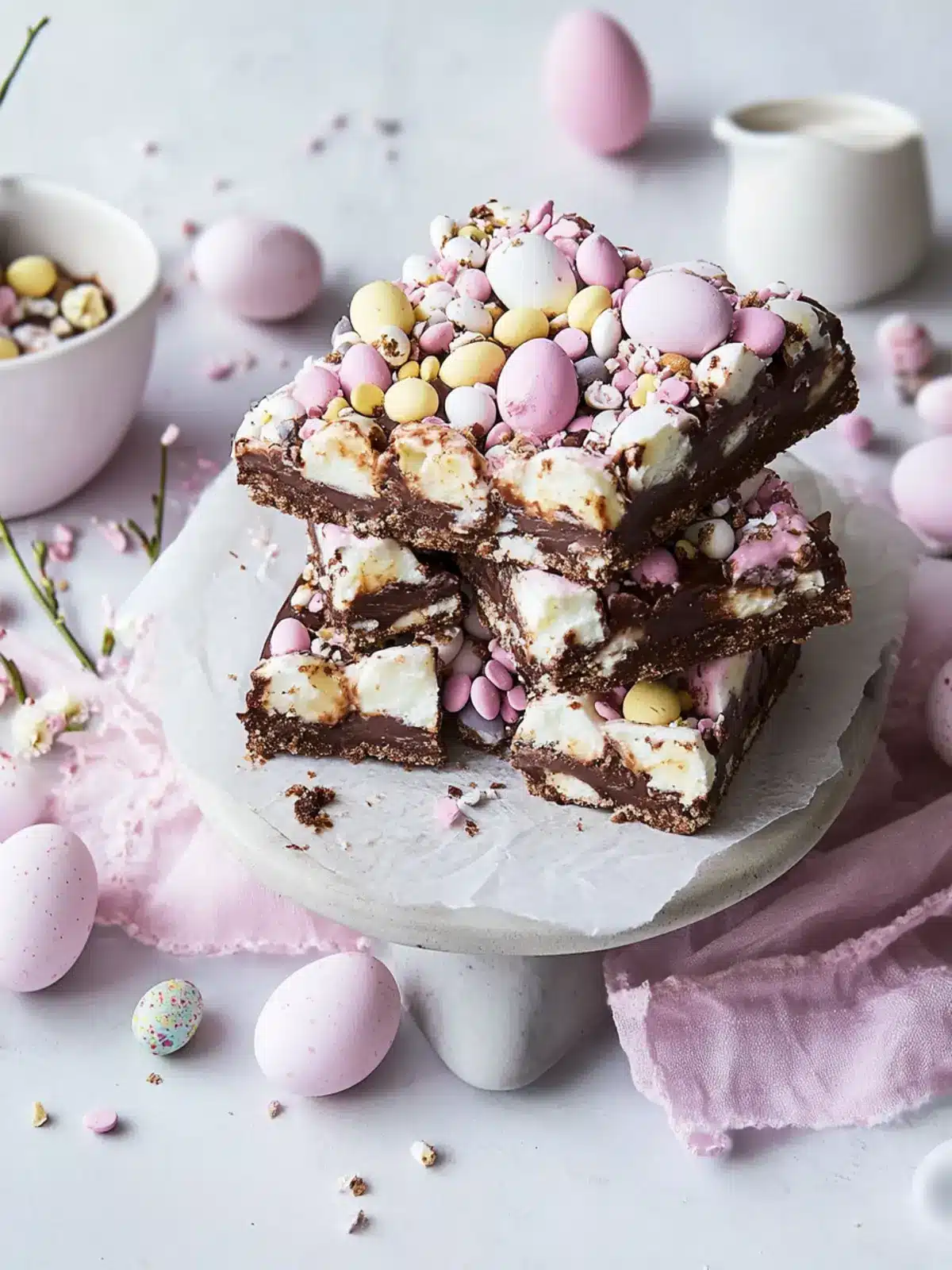 Easter Rocky Road: A Sweet Surprise for Chocolate Lovers 4 Easter rocky road