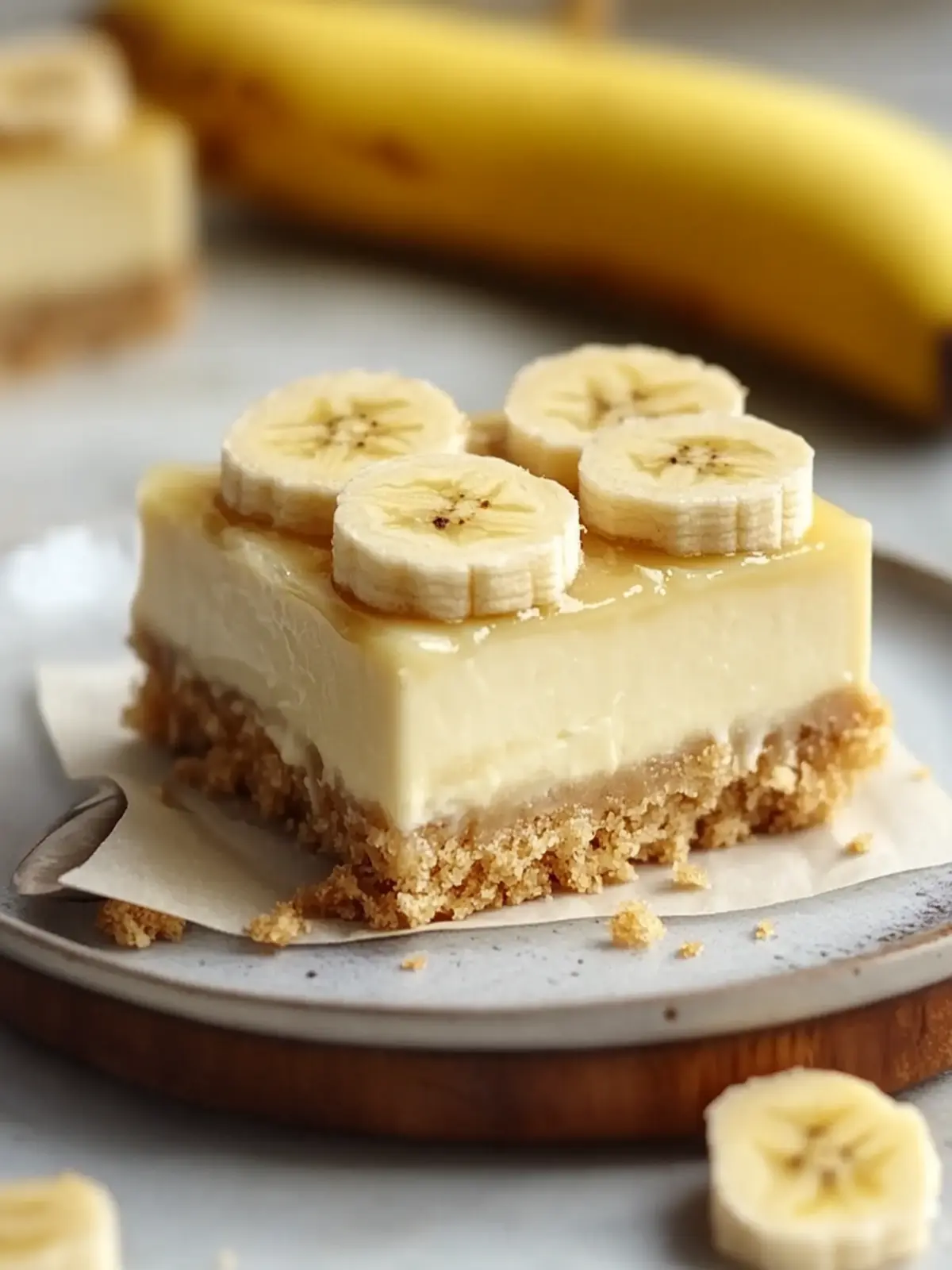 Banana Cream Cheesecake Bars That Will Steal Your Heart 5 Banana Cream Cheesecake Bars