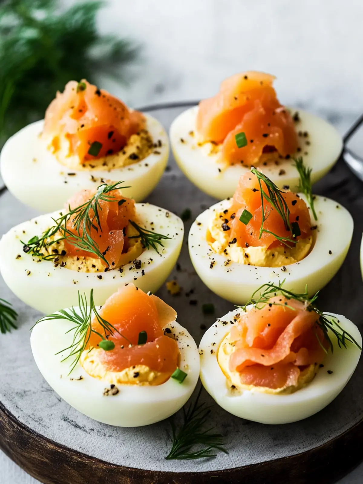 Irresistible Smoked Salmon Deviled Eggs for Your Next Party 5 Smoked Salmon Deviled Eggs