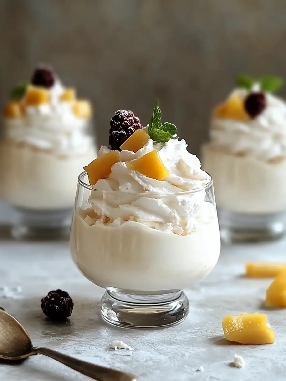 Indulge in Light and Dreamy Coconut Mousse Bliss 3 Coconut Mousse