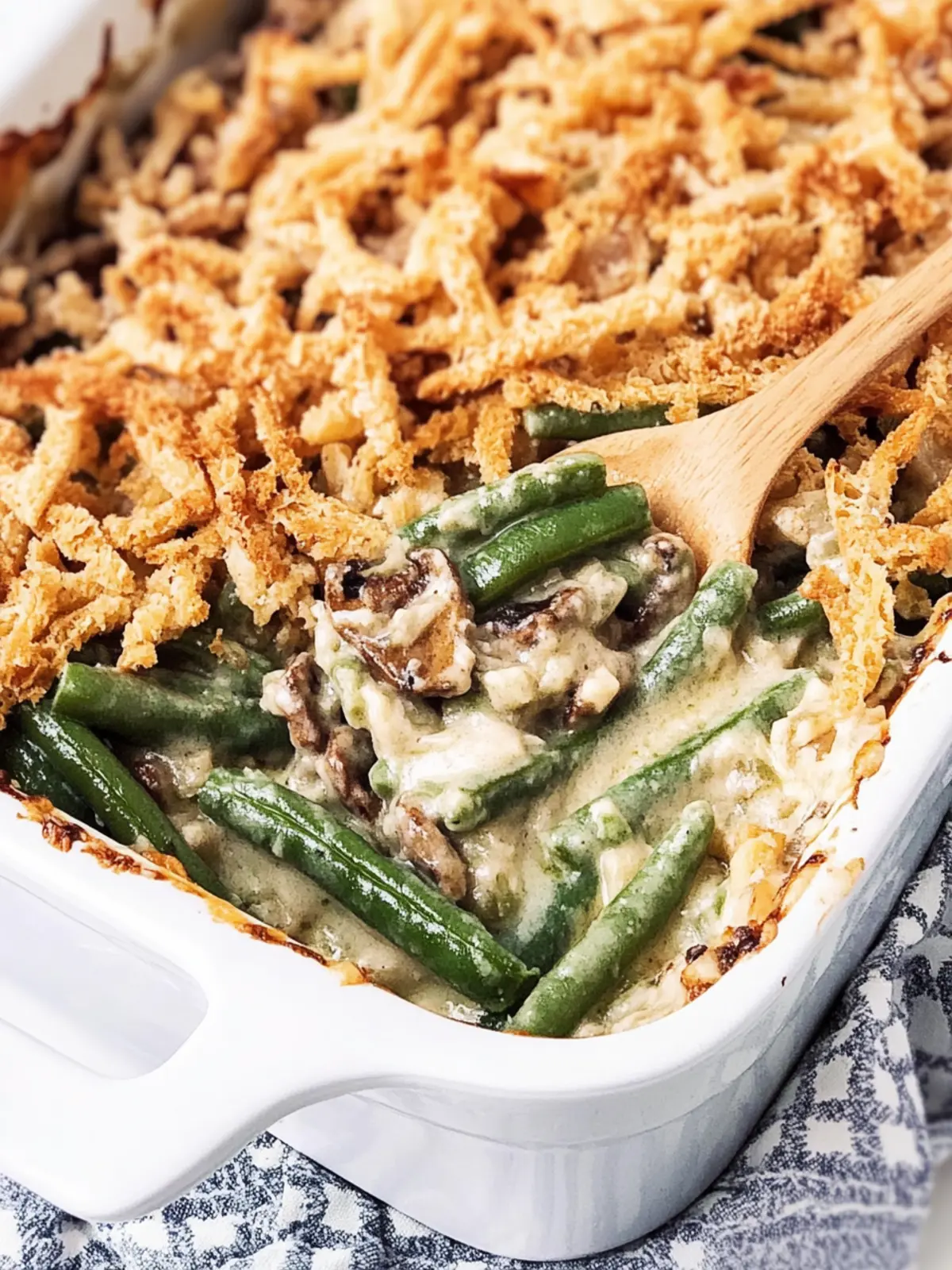 Delicious Green Bean Casserole for a Cozy Family Feast 2 Green Bean Casserole