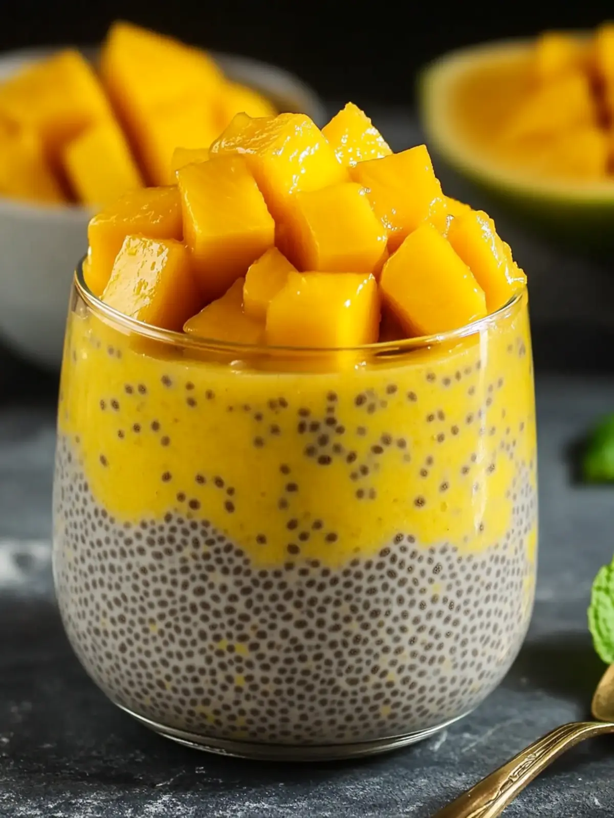 Dreamy Mango Chia Pudding for Refreshing Summer Bliss 3 Mango Chia Pudding