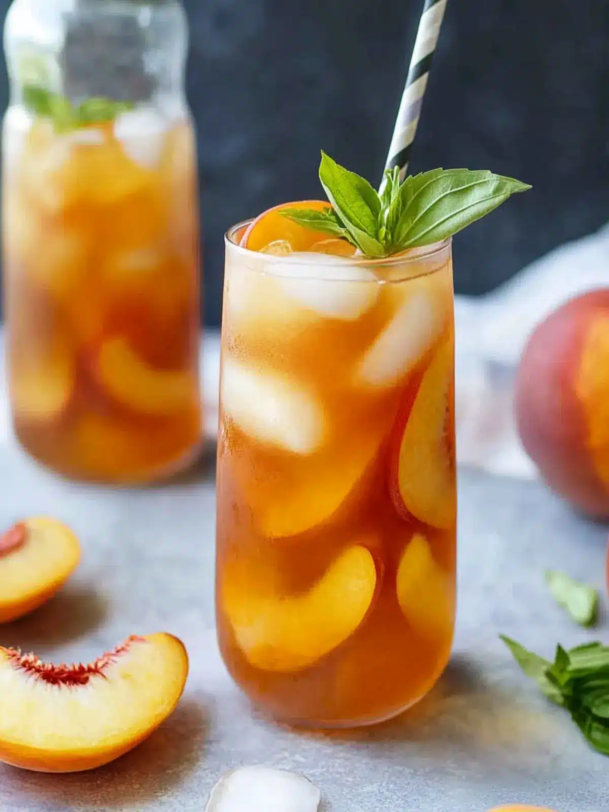 Delicious 3 Ingredient Peach Iced Tea Recipe You'll Love 3 3 ingredient Peach Iced Tea recipe