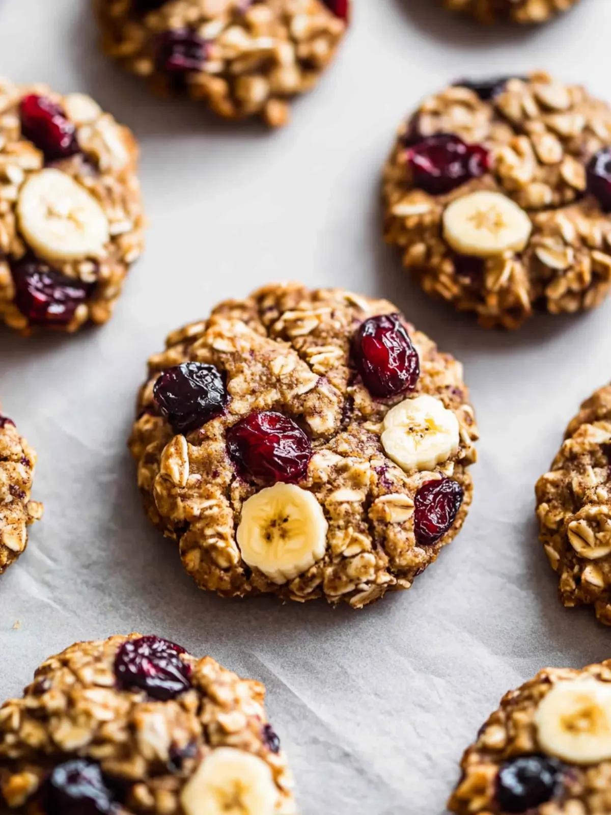 Delicious Banana Cranberry Breakfast Cookies You'll Love 3 Banana Cranberry Breakfast Cookies