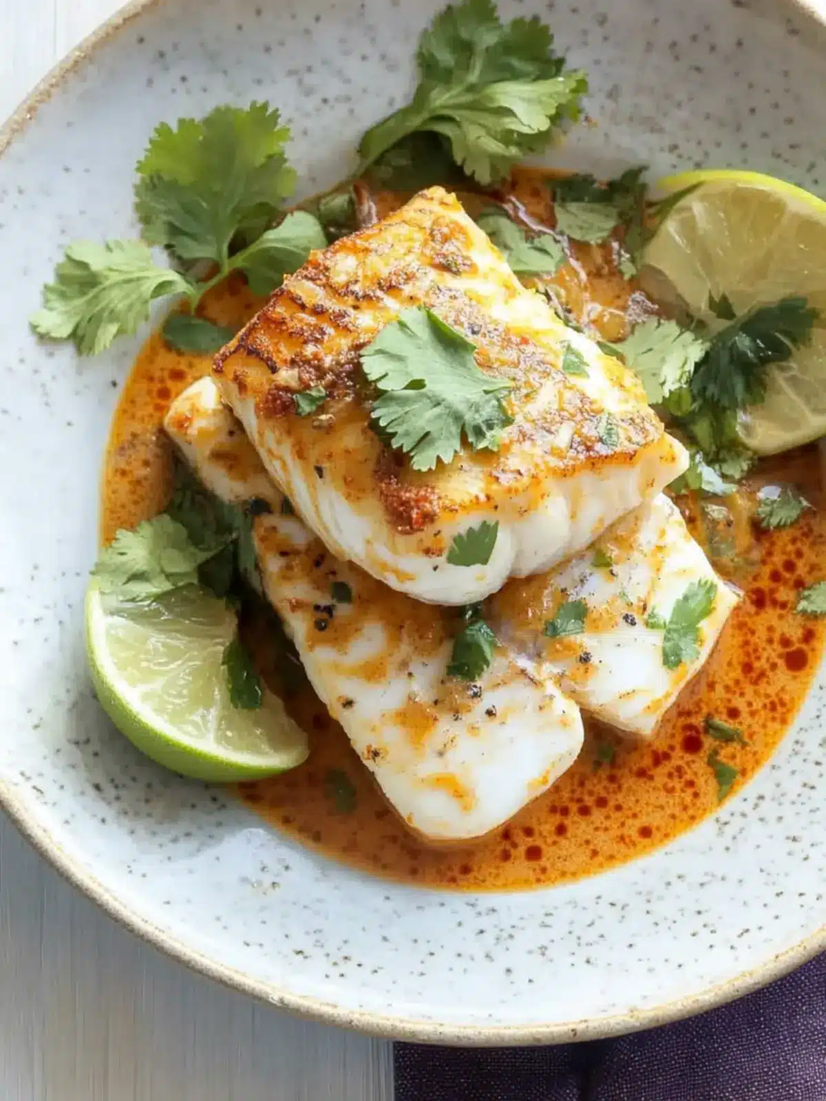 Halibut with Thai Red Sauce: A Flavorful Twist at Home 4 Halibut with Thai red sauce