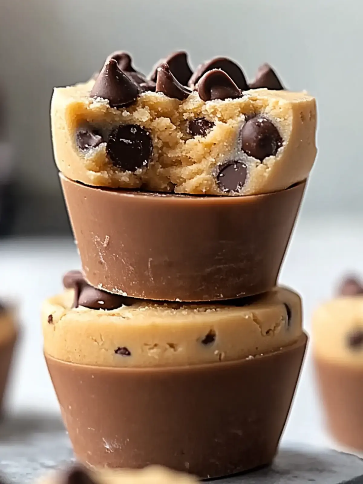 Irresistible Cookie Dough Cups: Easy, Customizable Treats 2 Cookie Dough Cups