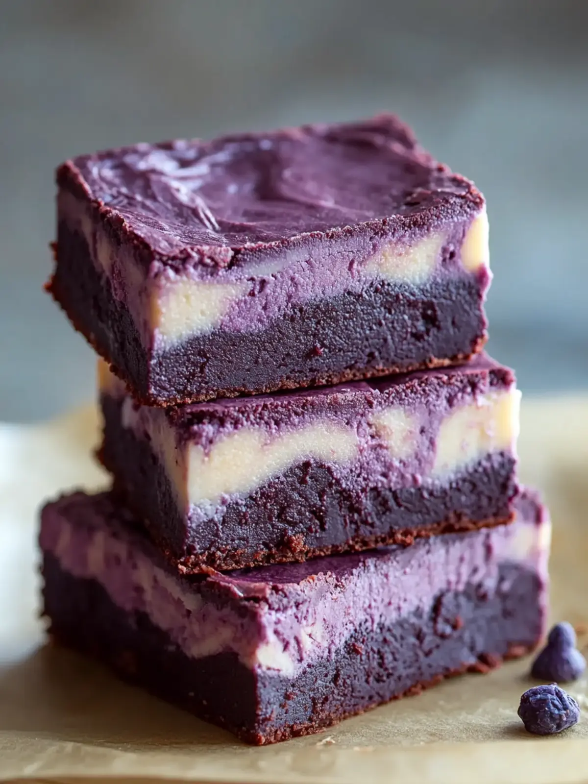 Ube Cream Cheese Brownie Recipe: A Colorful Delight to Savor 2 Ube Cream Cheese Brownie Recipe