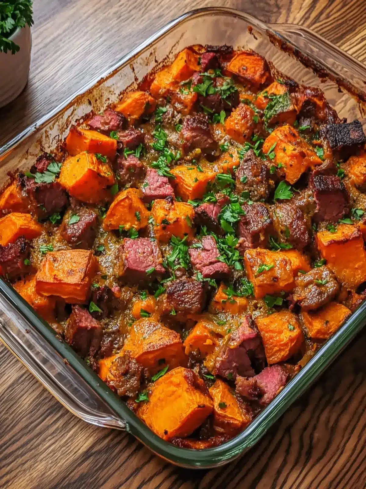Smoked Beef Sweet Potato Bake for Cozy Weeknight Dinners 4 Smoked Beef Sweet Potato Bake