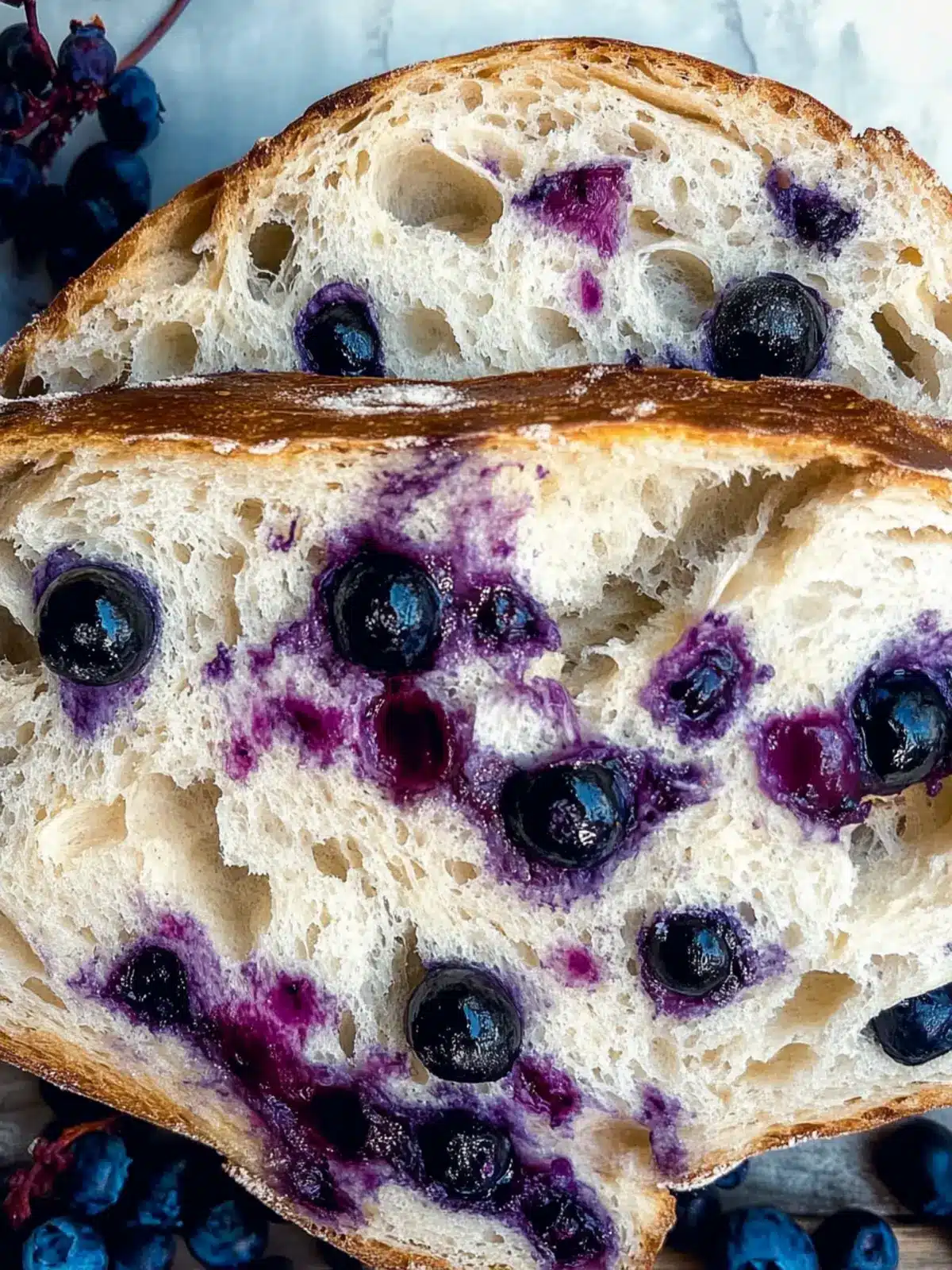 Lemon Blueberry Sourdough Bread for a Sweet Zesty Treat 3 Lemon Blueberry Sourdough Bread