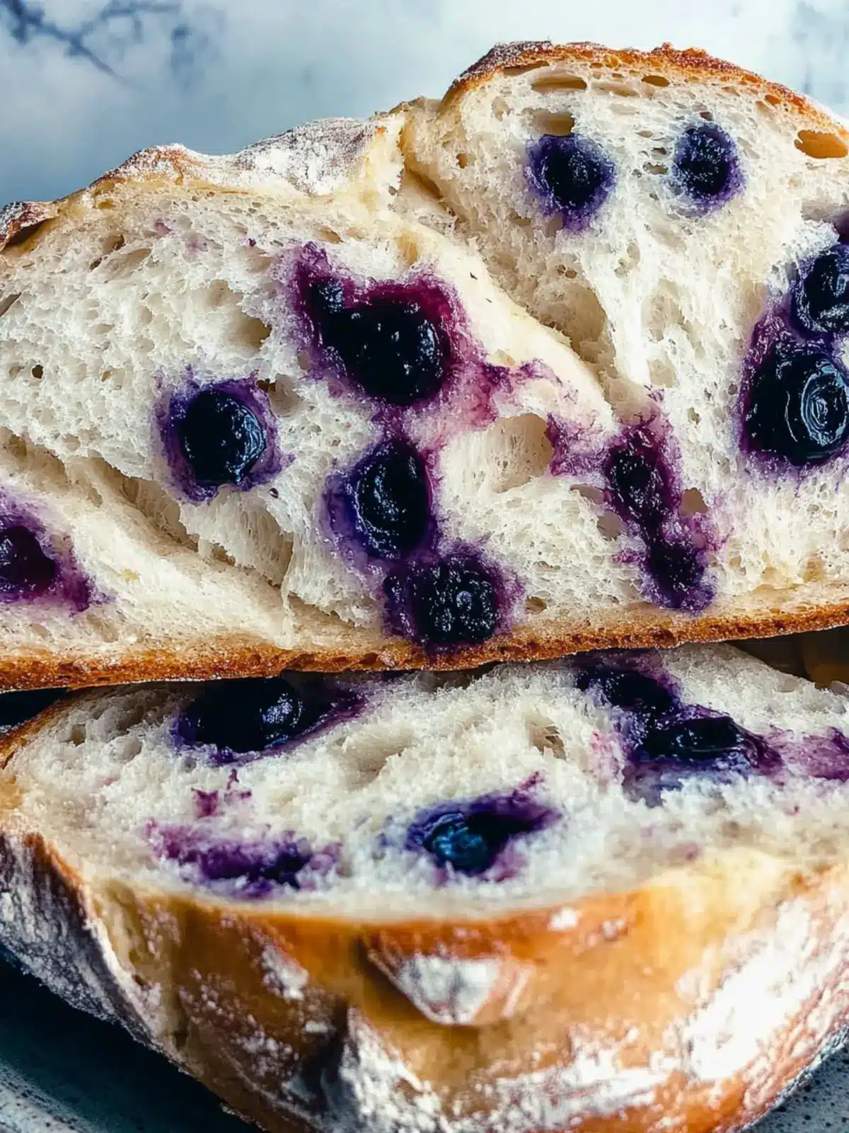 Lemon Blueberry Sourdough Bread for a Zesty Breakfast Bliss 2 Lemon Blueberry Sourdough Bread