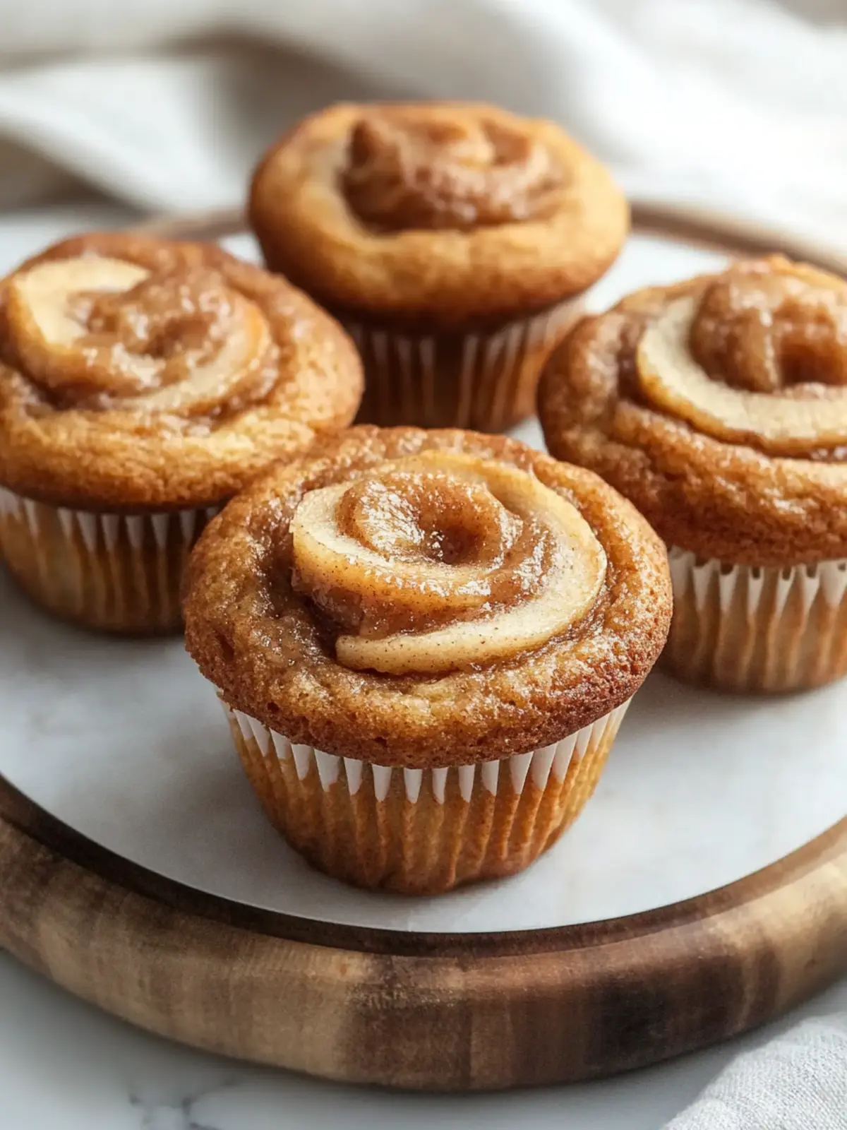 Delicious Apple Butter Swirl Muffins for Cozy Mornings 4 Apple Butter Swirl Muffins