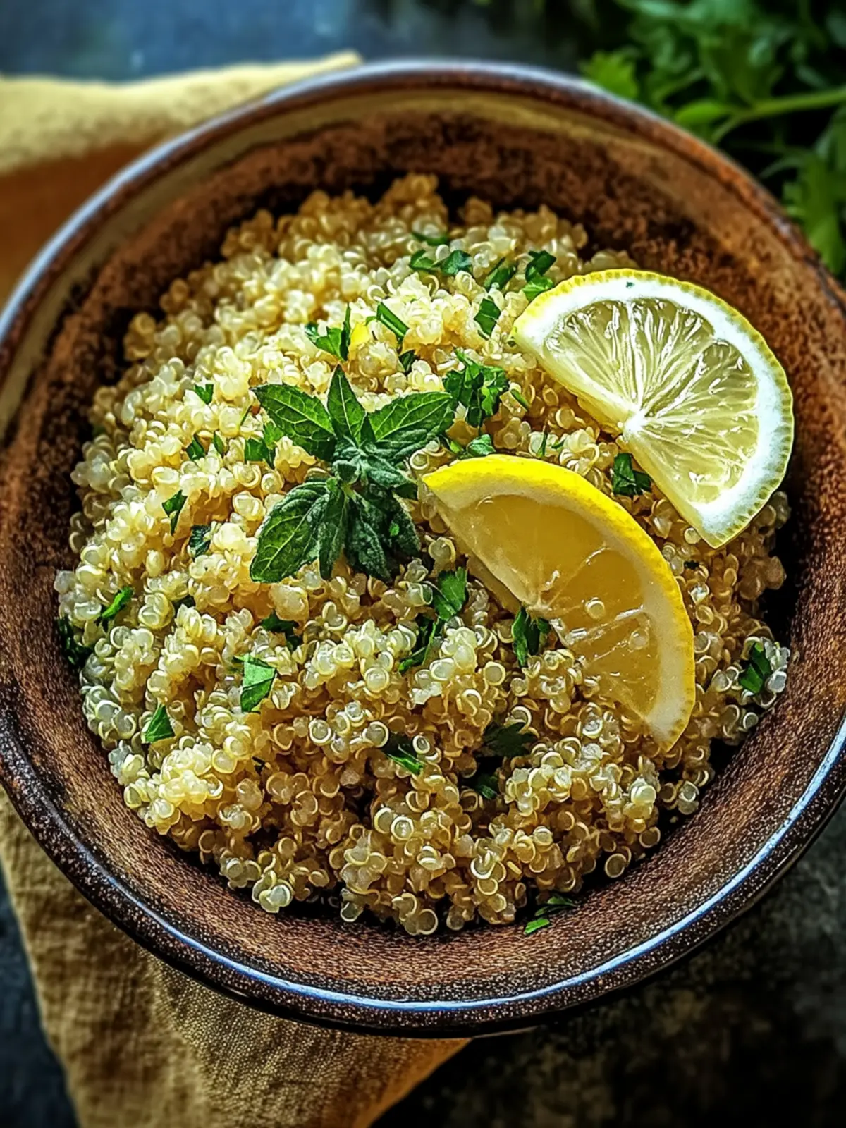 Easy Zesty Lemon Herb Quinoa: A Refreshing Side You’ll Love 4 Easy Zesty Lemon Herb Quinoa