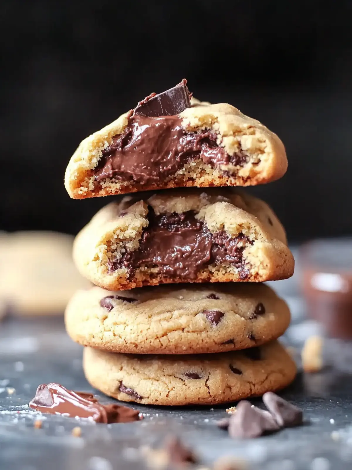 Decadent Ooey Gooey Nutella Stuffed Cookies You’ll Crave 5 Ooey Gooey Nutella Stuffed Cookies