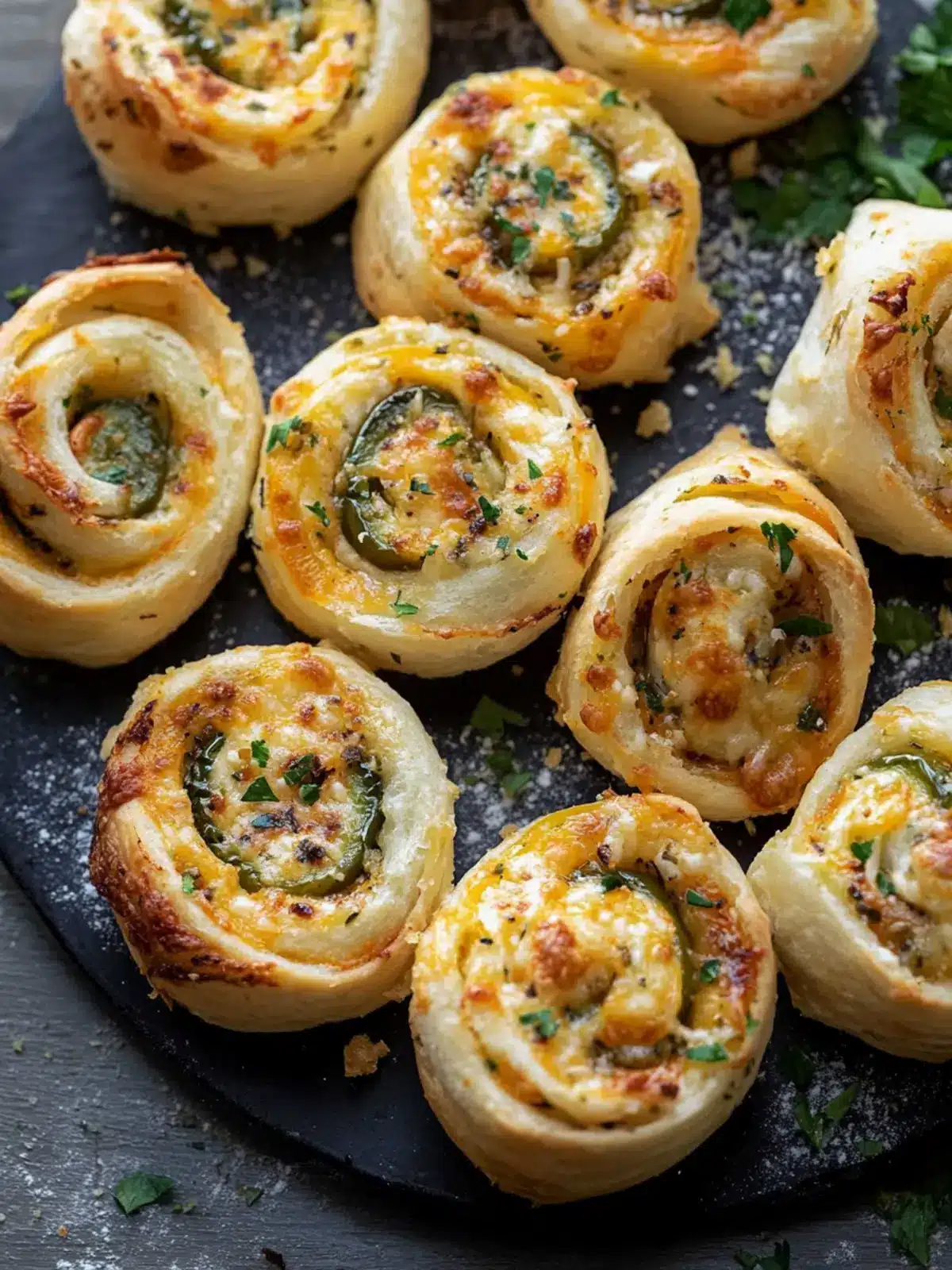 Savory Jalapeno Popper Pinwheels for Your Next Gathering 5 Jalapeno Popper Pinwheels