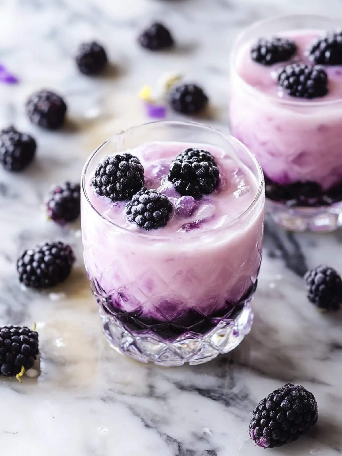 Delight in a Blackberries and Cream Margarita at Home 2 Blackberries and Cream Margarita