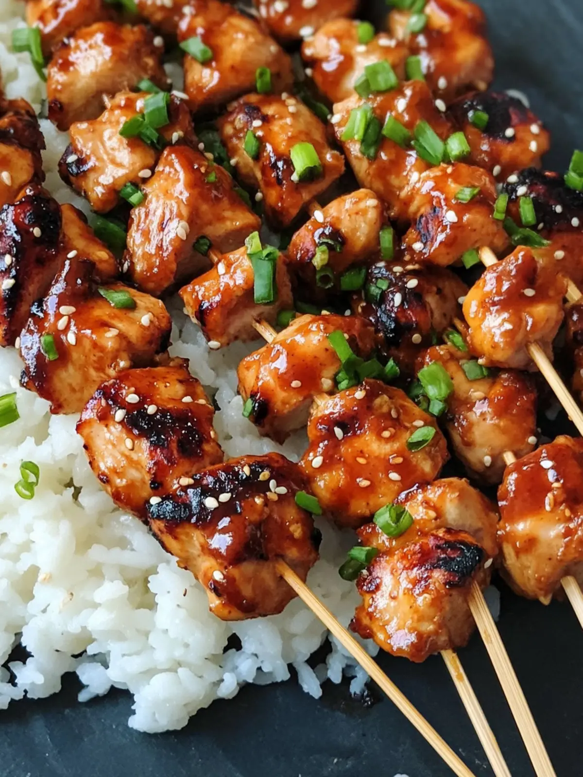 Korean Chicken Skewers: Marinated Bliss on the Grill 5 Korean Chicken Skewers
