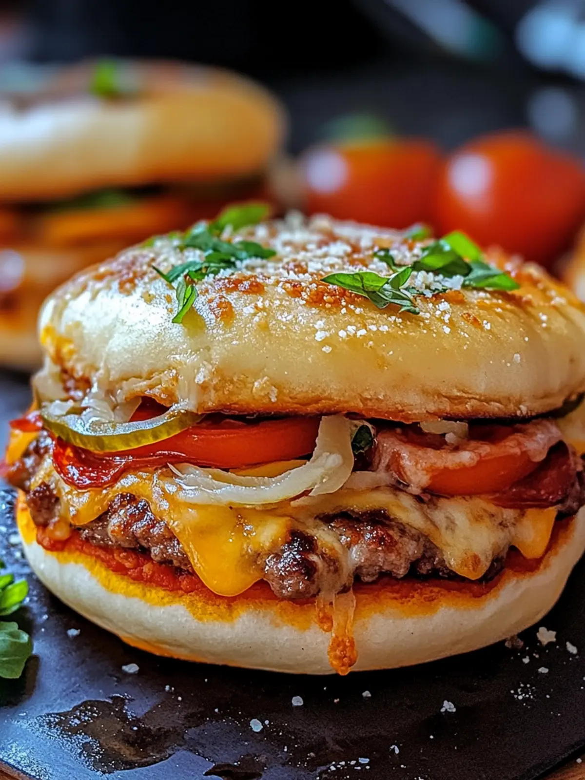 Mouthwatering Old School Pizza Burgers for Easy Family Dinners 5 Old School Pizza Burgers