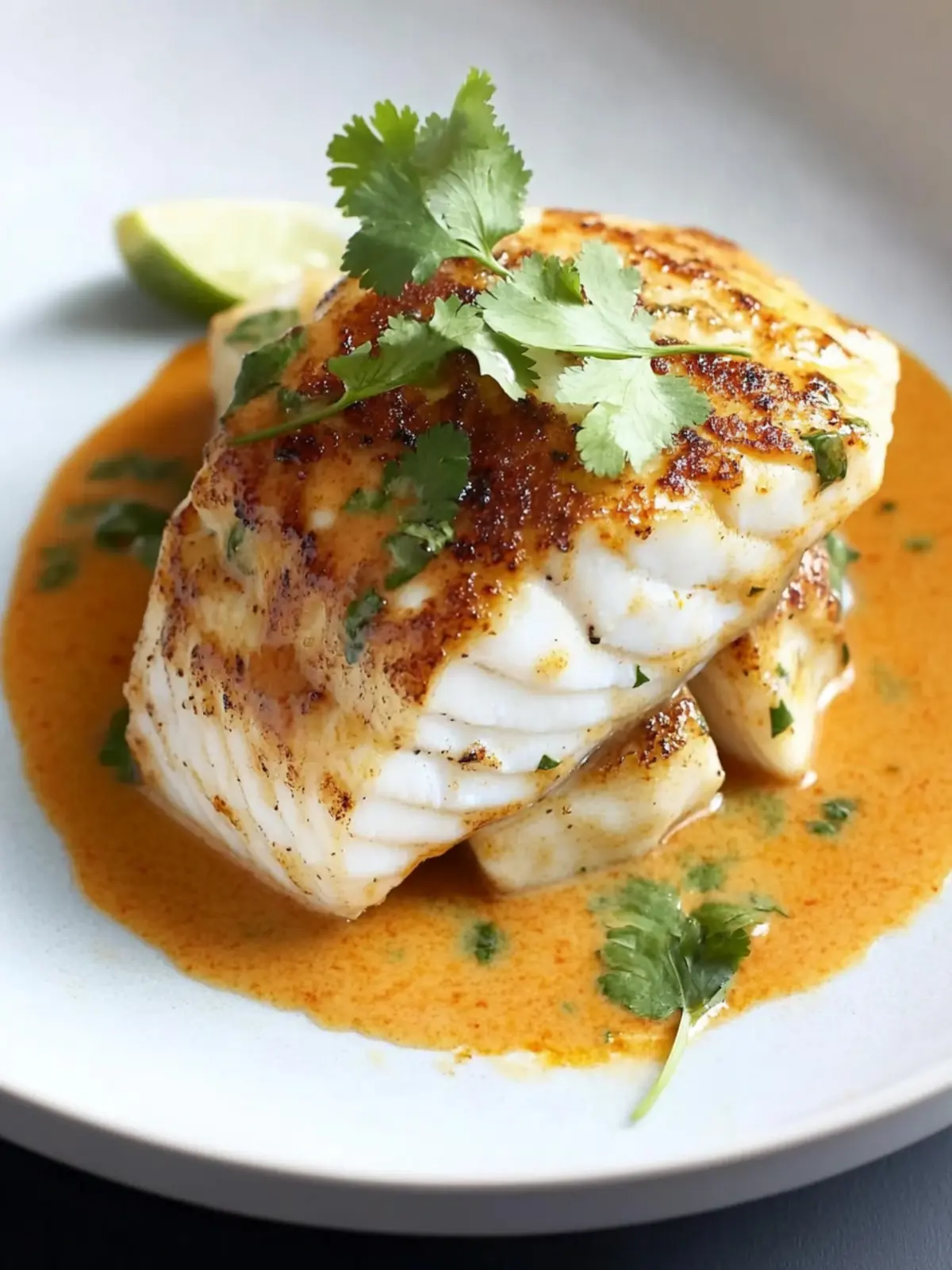 Halibut with Thai Red Sauce: A Flavorful Twist at Home 5 Halibut with Thai red sauce