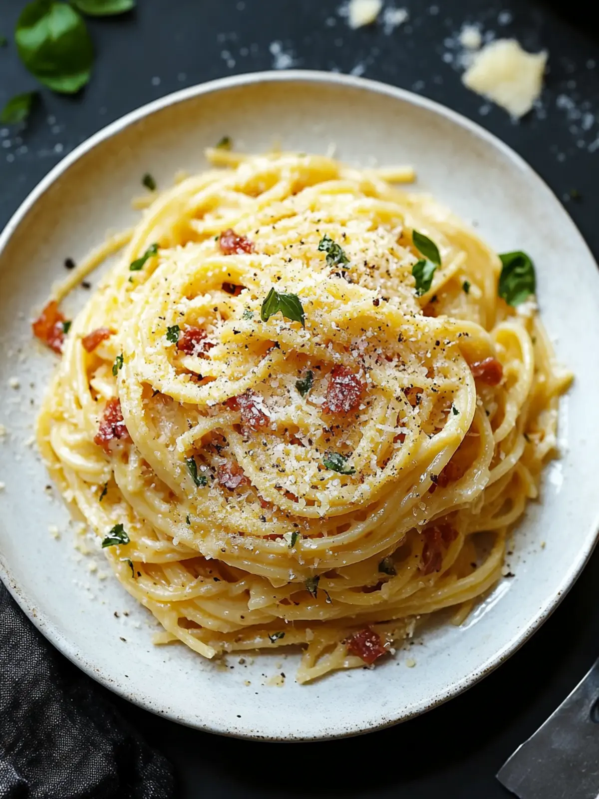Creamy Classic Spaghetti Carbonara That'll Wow Your Tastebuds 4 Classic Spaghetti Carbonara