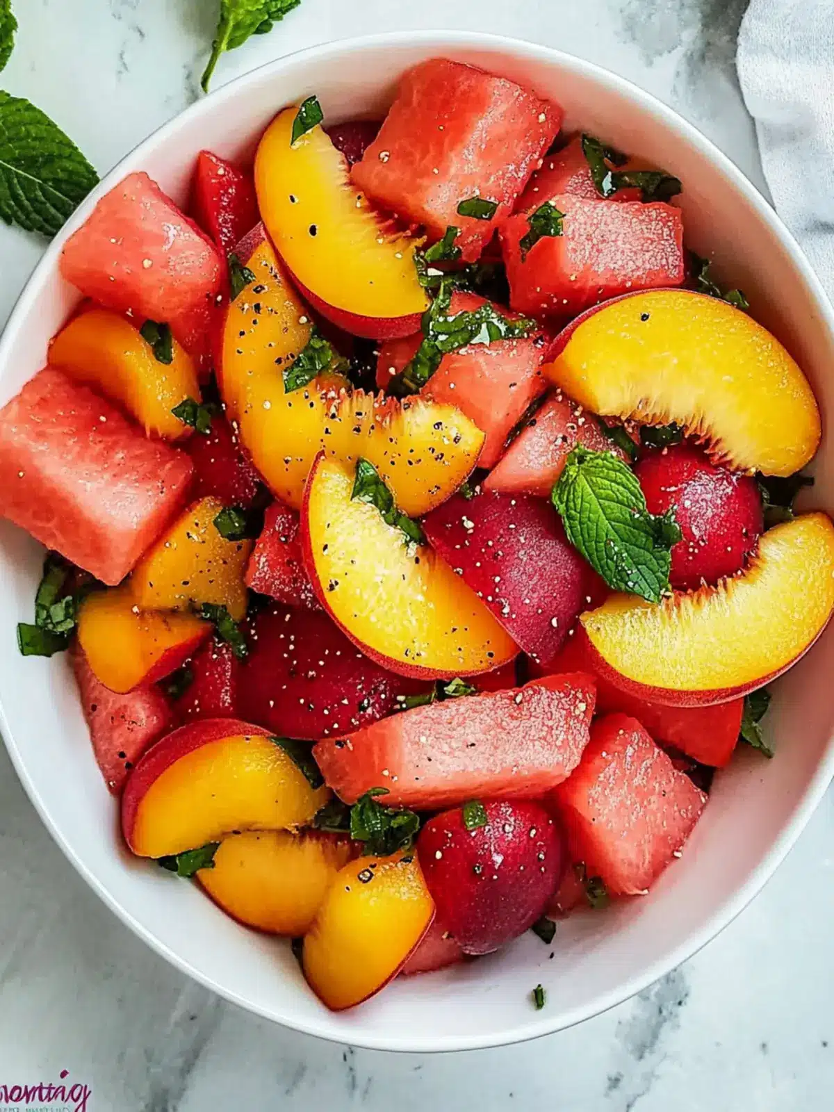 Easy Summer Peach Watermelon Salad: A Refreshing Twist You’ll Love 5 Easy Summer Peach Watermelon Salad