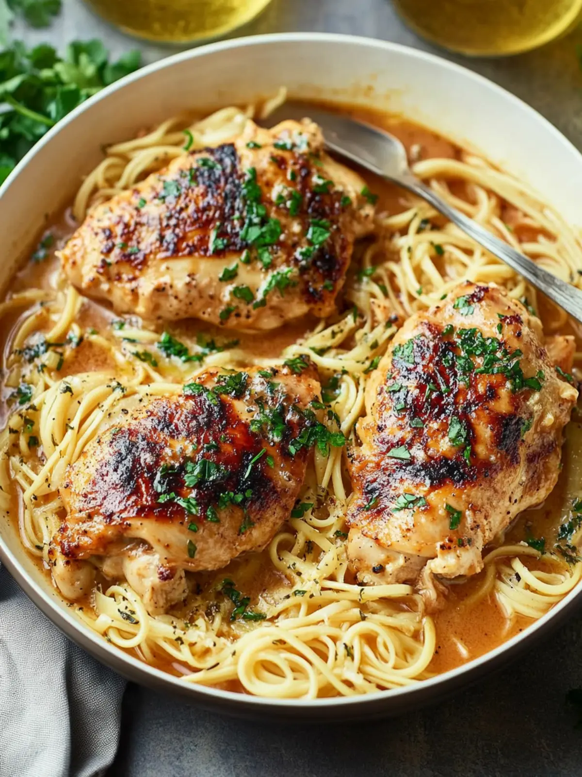 Savory Chicken Lazone: A Creamy Comfort Dish You'll Love 5 Chicken Lazone