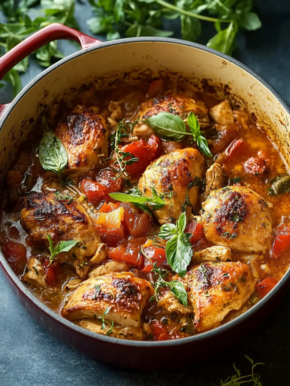 Irresistible One-Pot Italian Chicken Casserole Delight 2 One-pot Italian chicken casserole