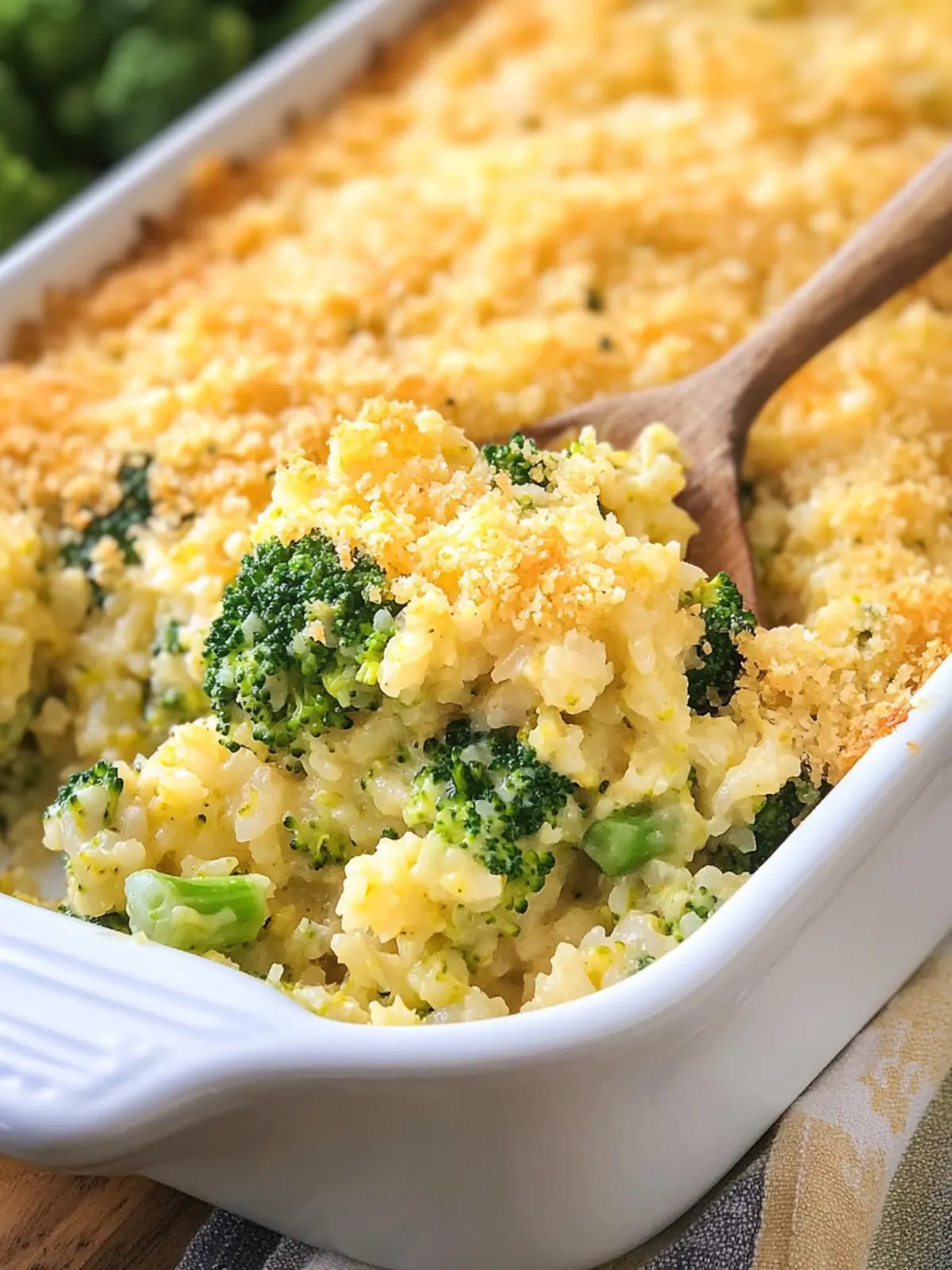 Homemade Broccoli Rice Casserole: Comfort Food Bliss 5 Homemade Broccoli Rice Casserole
