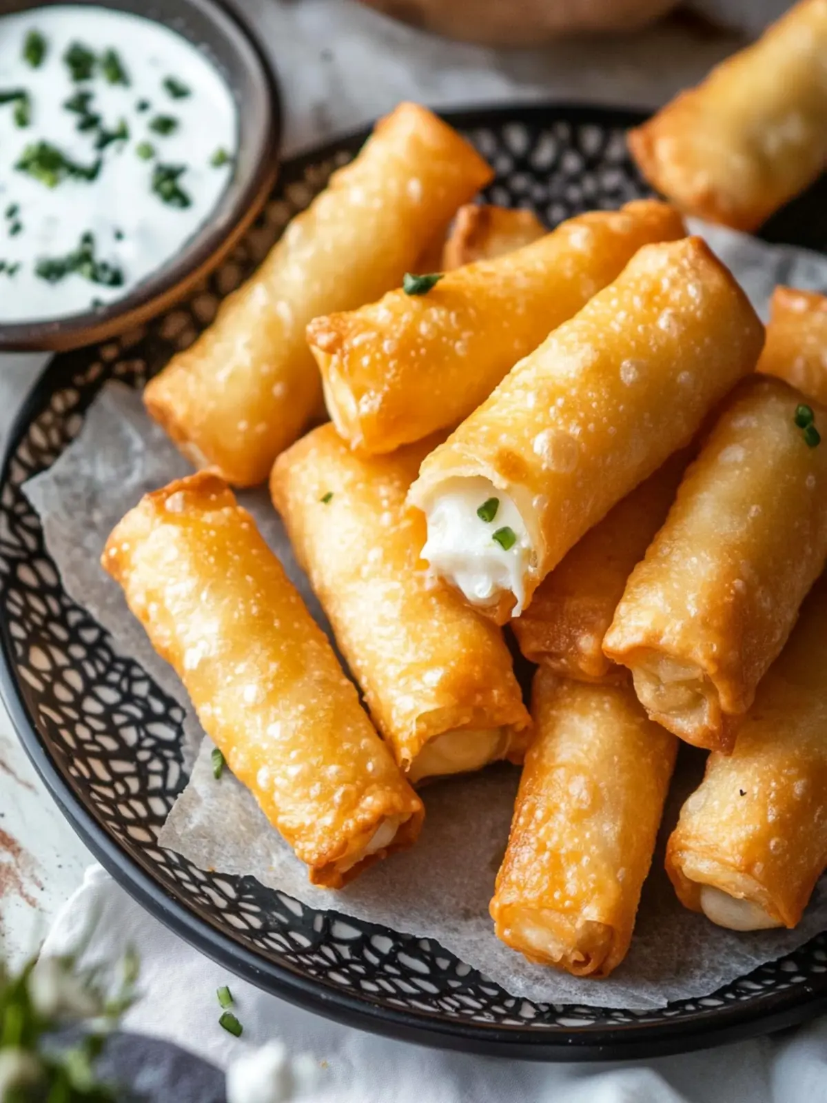Crispy Cheese Rolls: Irresistible Sigara Boregi Recipe at Home 2 Sigara Boregi (Crispy Cheese Rolls)