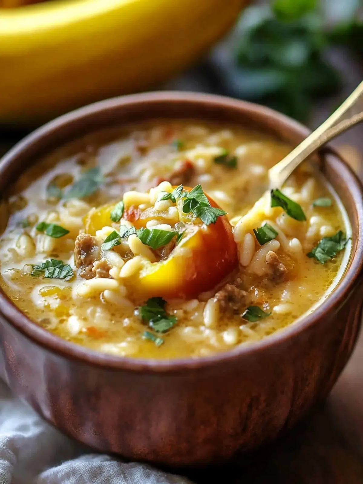 Savory Orzo Stuffed Banana Peppers Soup for Cozy Nights 5 Savory Orzo Stuffed Banana Peppers Soup