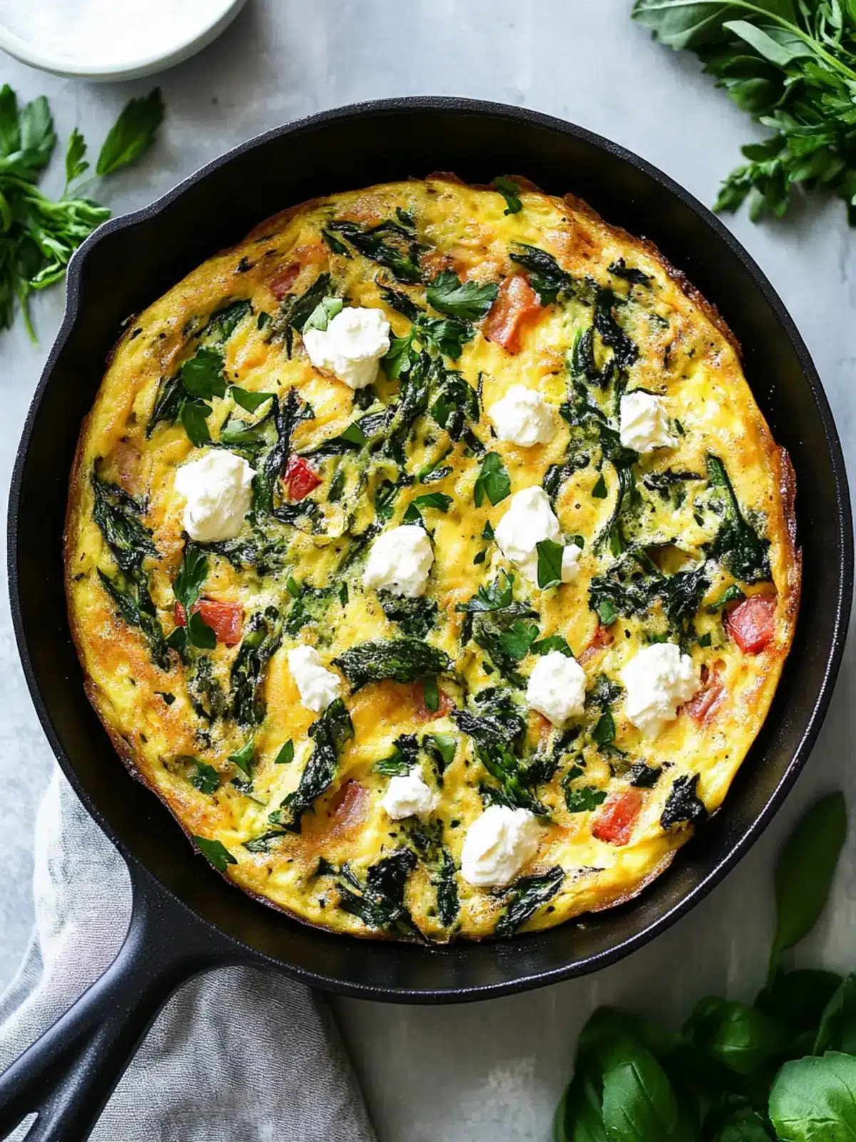 Delicious Spring Vegetable Frittata for a Wholesome Brunch 3 Spring Vegetable Frittata
