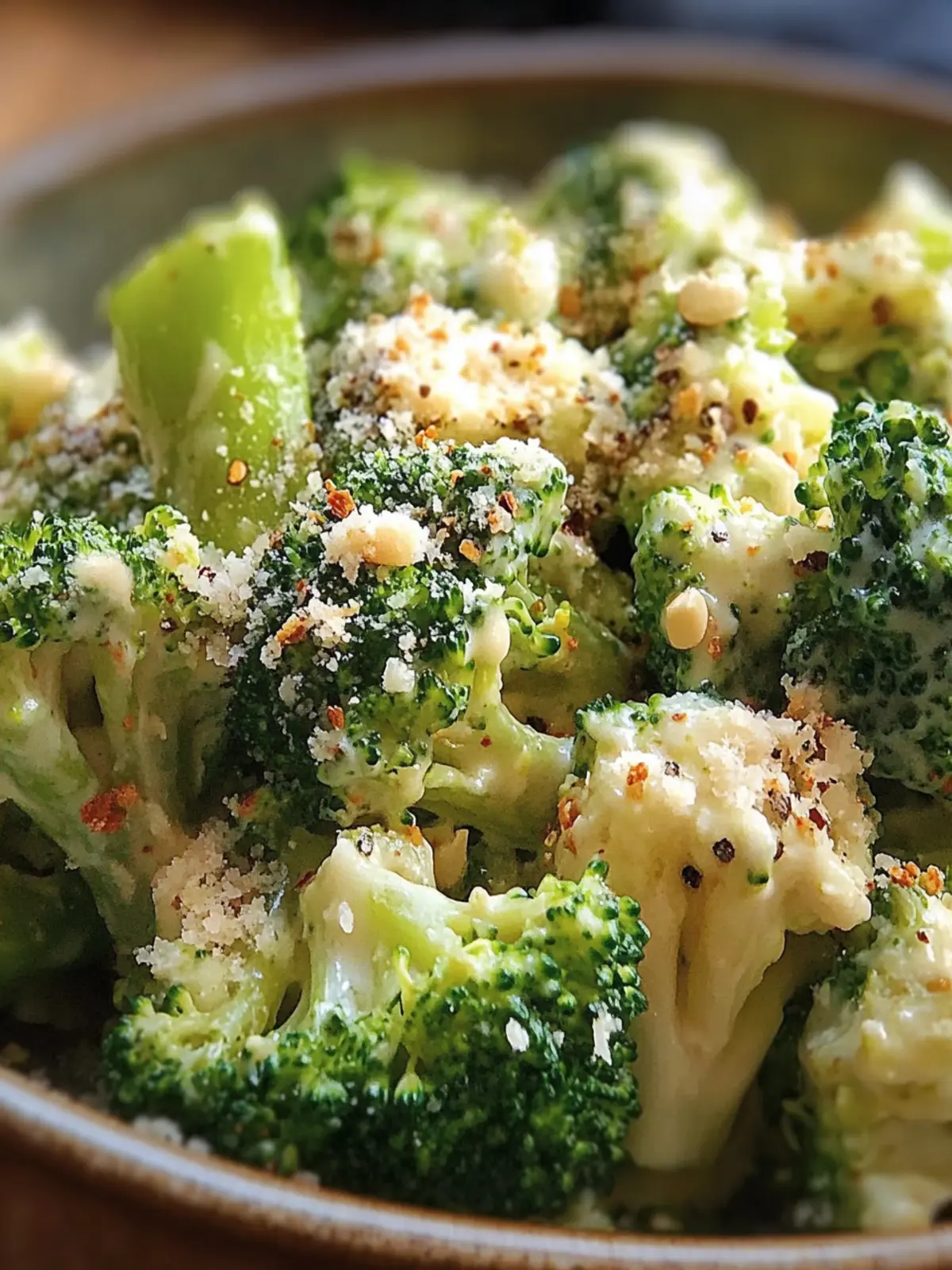 Creamy Garlic Parmesan Broccoli for Comfort Food Lovers 2 Creamy Garlic Parmesan Broccoli