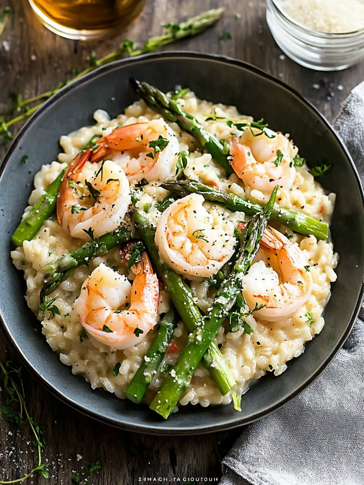 Savory Simple Shrimp and Asparagus Risotto You’ll Love 4 Simple Shrimp and Asparagus Risotto