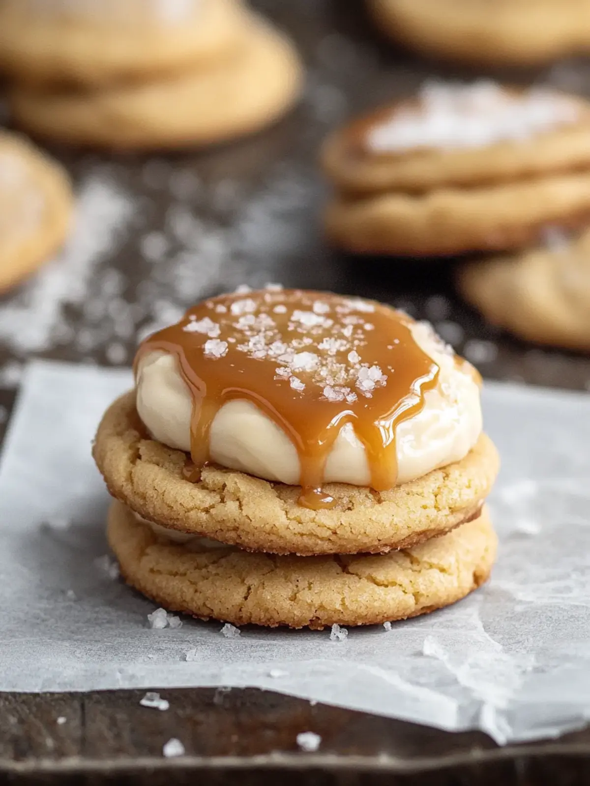 Irresistible Salted Caramel Cheesecake Cookies to Delight You 5 Salted Caramel Cheesecake Cookies