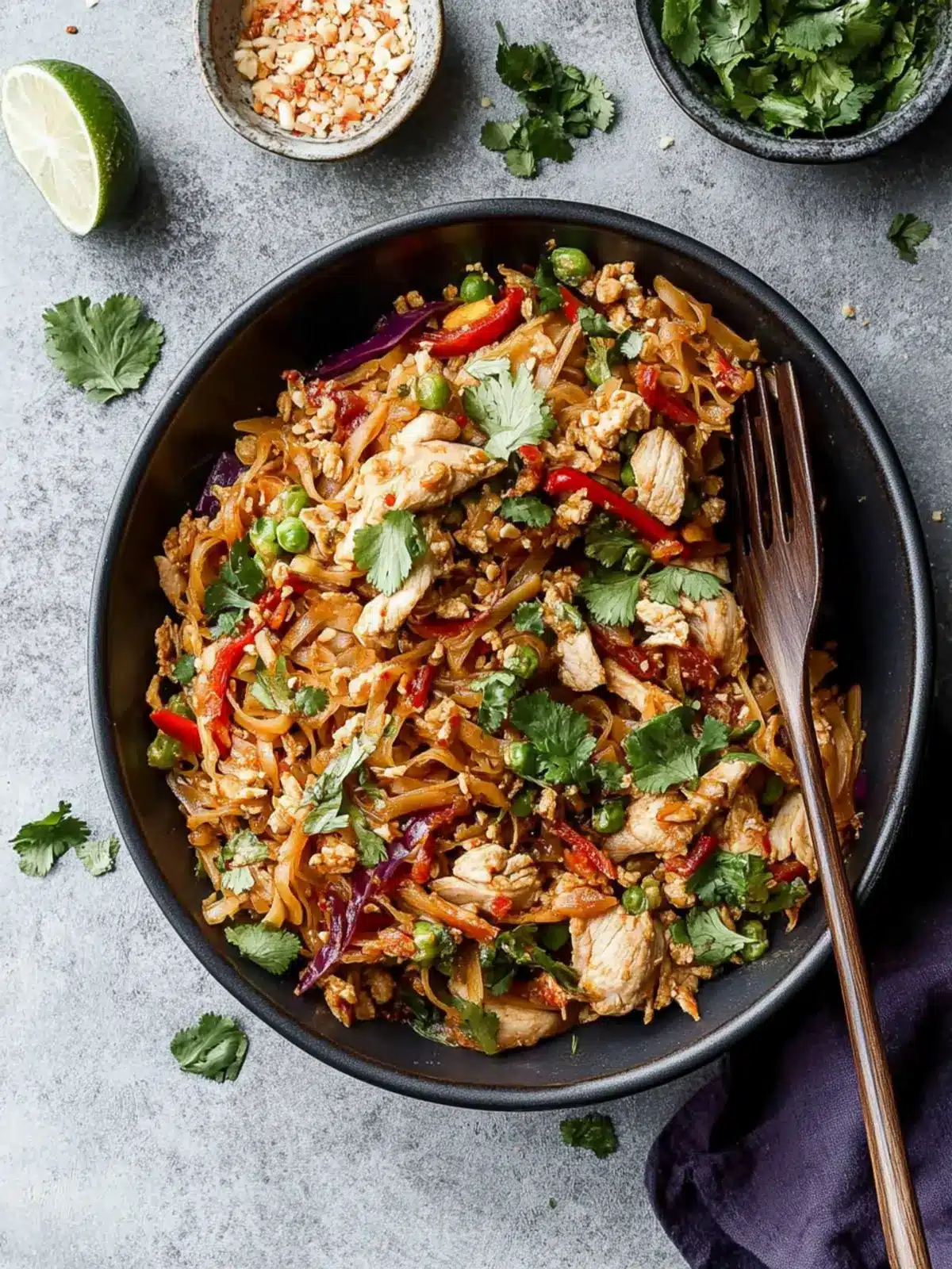 Noodle-Free Chicken Pad Thai-Inspired for Guilt-Free Cravings 4 Noodle-Free Chicken Pad Thai-Inspired