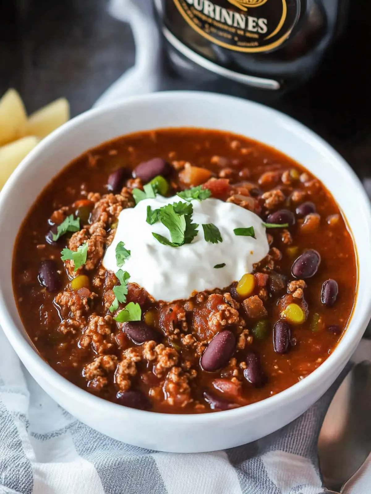 Savor Easy Slow Cooker Guinness Chili for Cozy Evenings 2 Easy Slow Cooker Guinness Chili