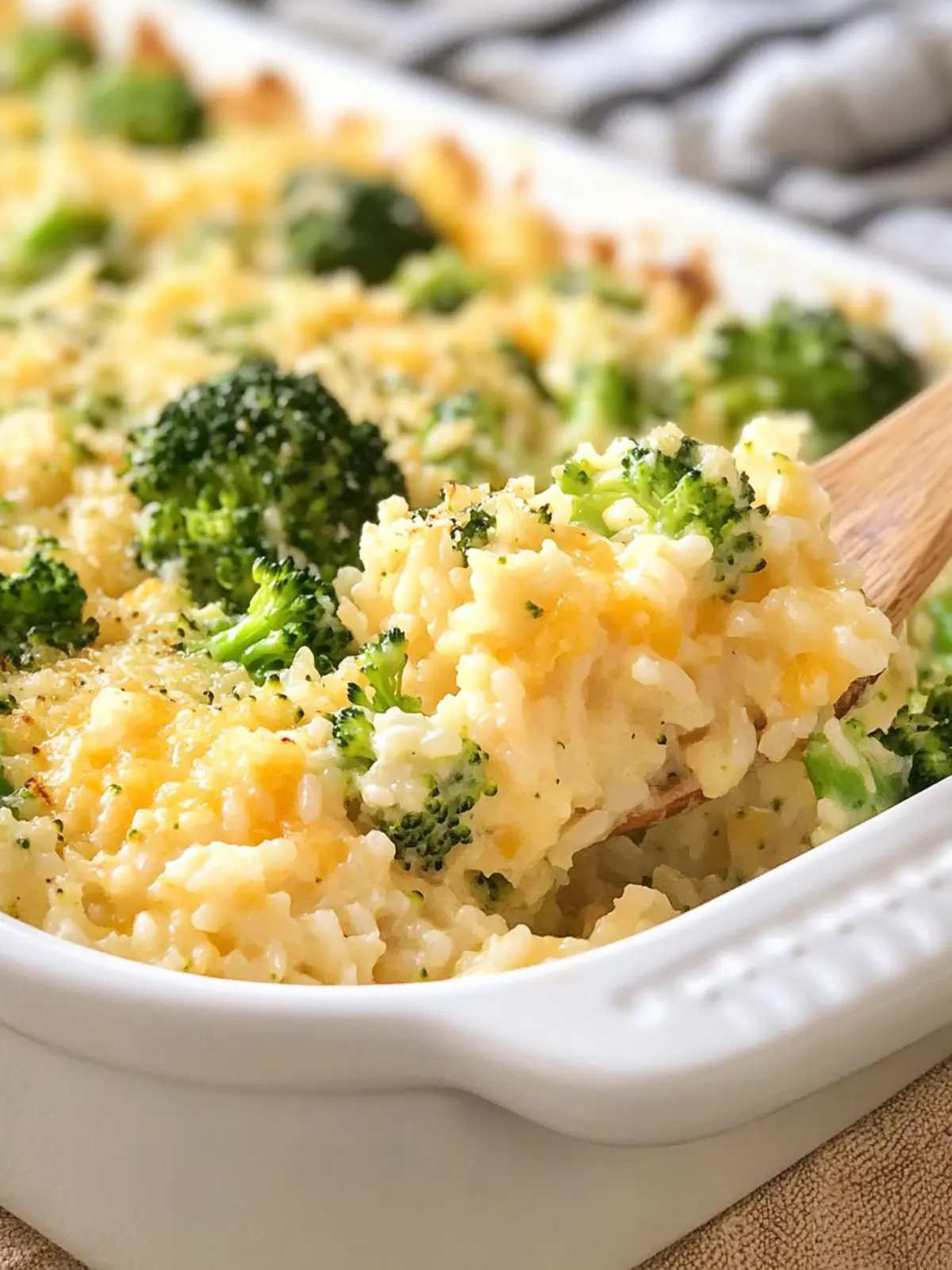 Homemade Broccoli Rice Casserole: Comfort Food Bliss 4 Homemade Broccoli Rice Casserole