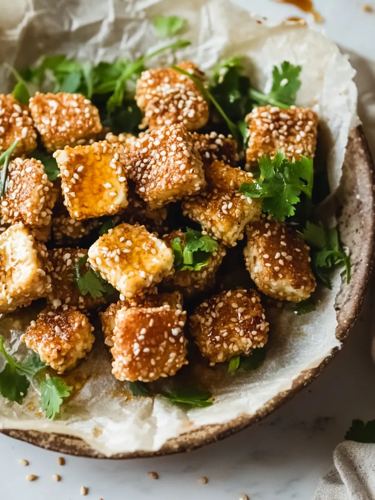 Crispy Fried Feta With Honey And Sesame: Irresistible Delight 2 Fried Feta With Honey And Sesame