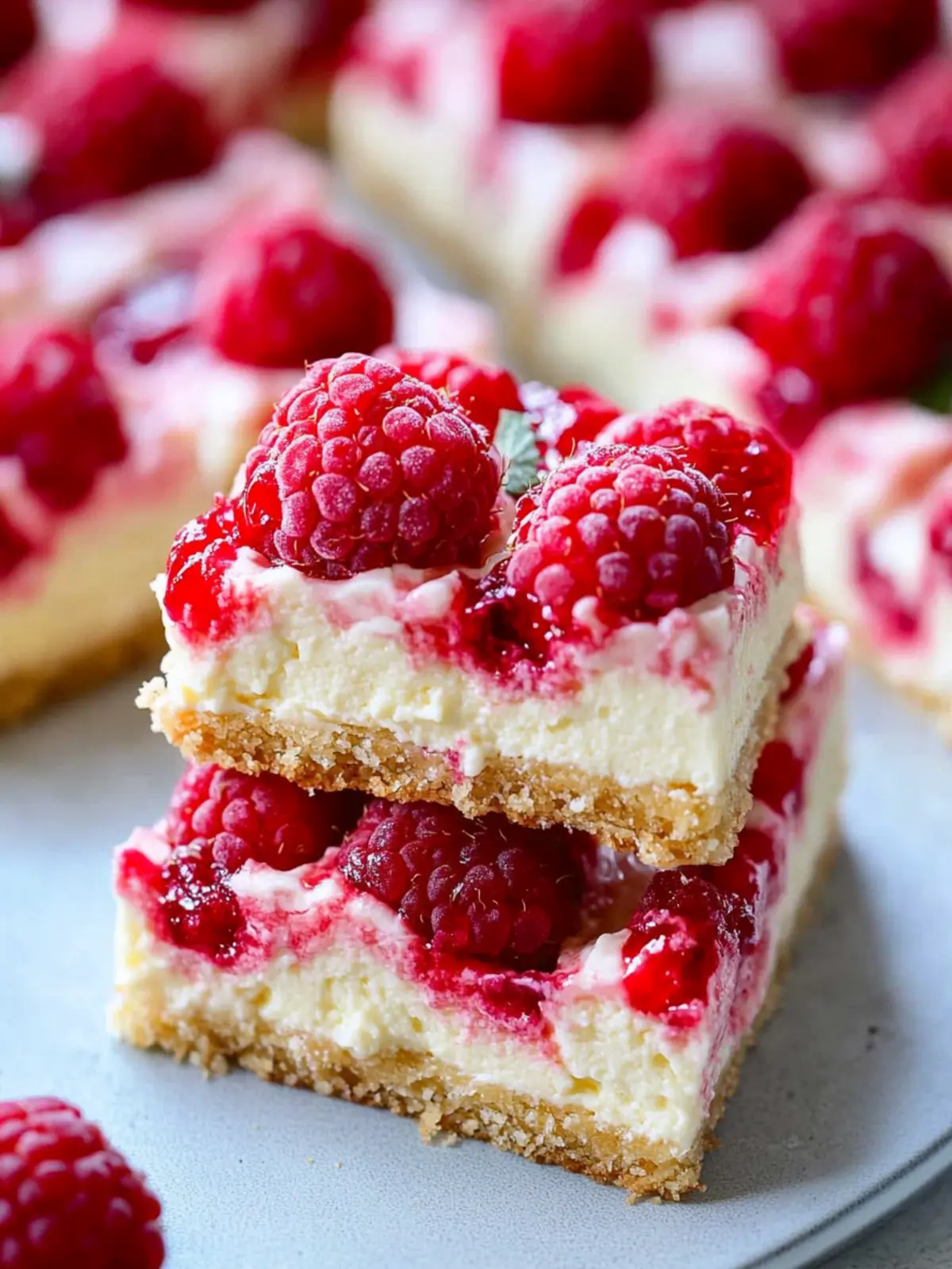 Decadent Raspberry Cream Cheese Bars You'll Adore 3 Raspberry Cream Cheese Bars