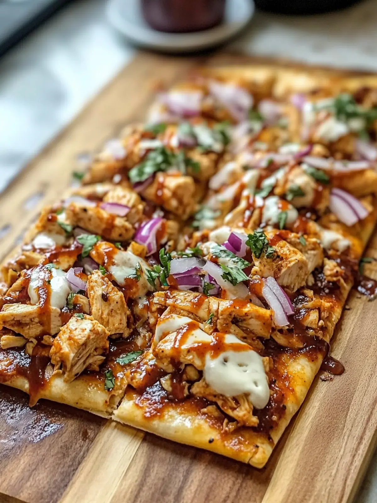 High Protein BBQ Chicken Flatbread for Ultimate Flavor Fix 3 High Protein BBQ Chicken Flatbread