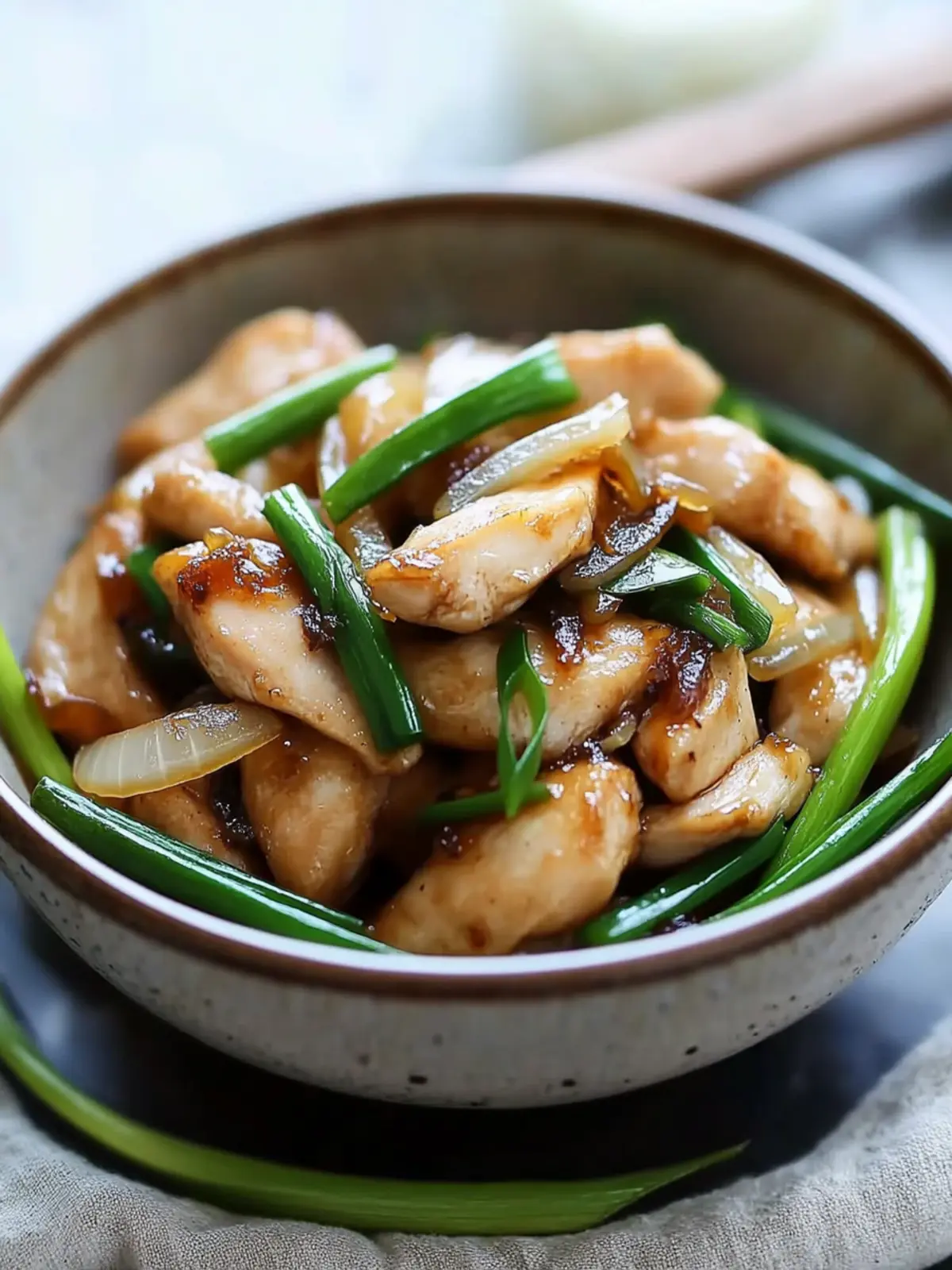 Savor Onion Scallion Chicken for a Flavorful Dinner Tonight 2 Onion Scallion Chicken
