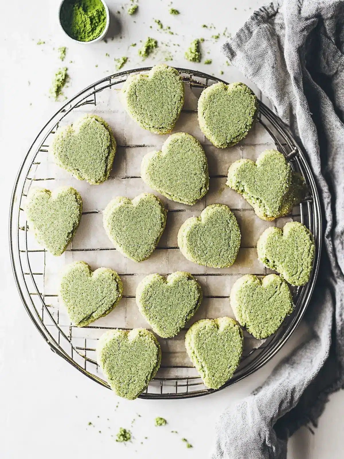 Irresistible Matcha Sugar Cookies with a Creamy Frosting 4 Matcha Sugar Cookies